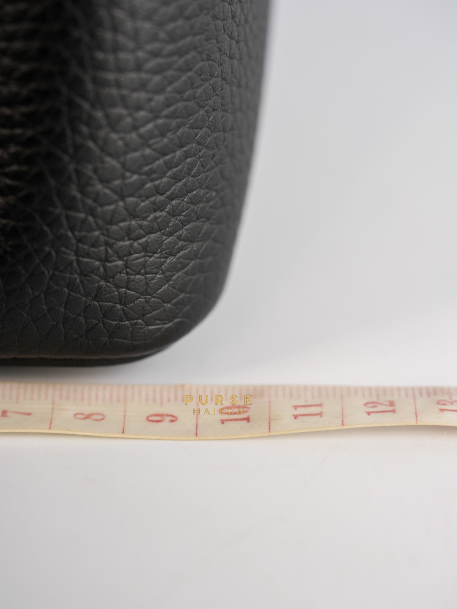 Capucines BB Python Black Taurillon Leather (Date Code:MI0189) | Purse Maison Luxury Bags Shop