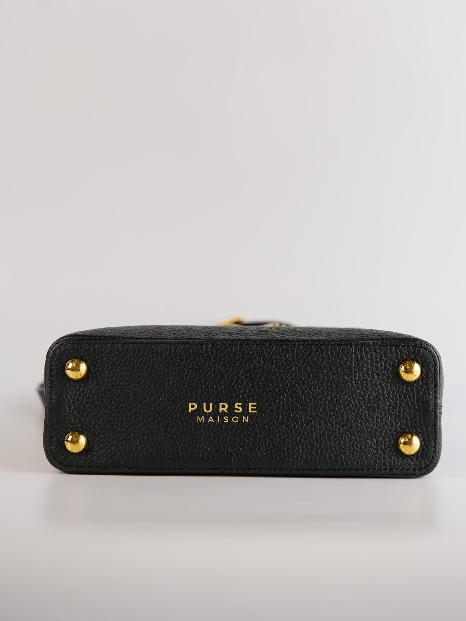 Capucines BB Python Black Taurillon Leather (Date Code:MI0189) | Purse Maison Luxury Bags Shop