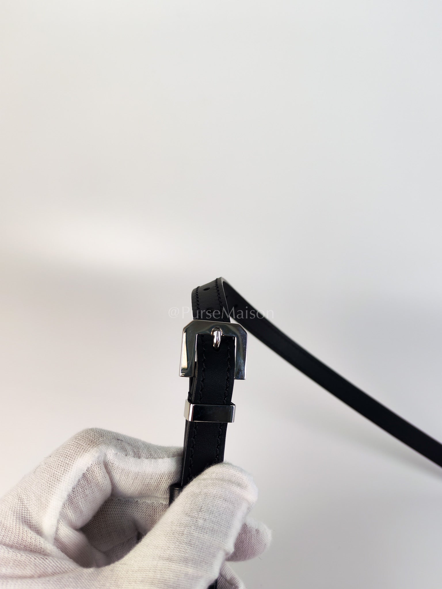 Capvert in Black/Noir Goyardine Canvas | Purse Maison Luxury Bags Shop