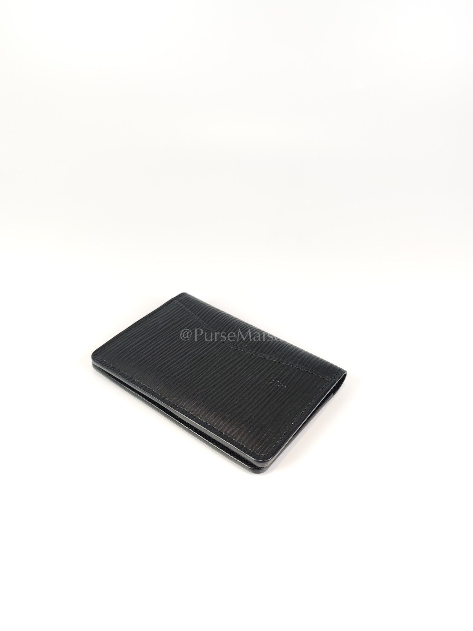 Card Holder in Black Epi Leather (Date code: CT4129) | Purse Maison Luxury Bags Shop