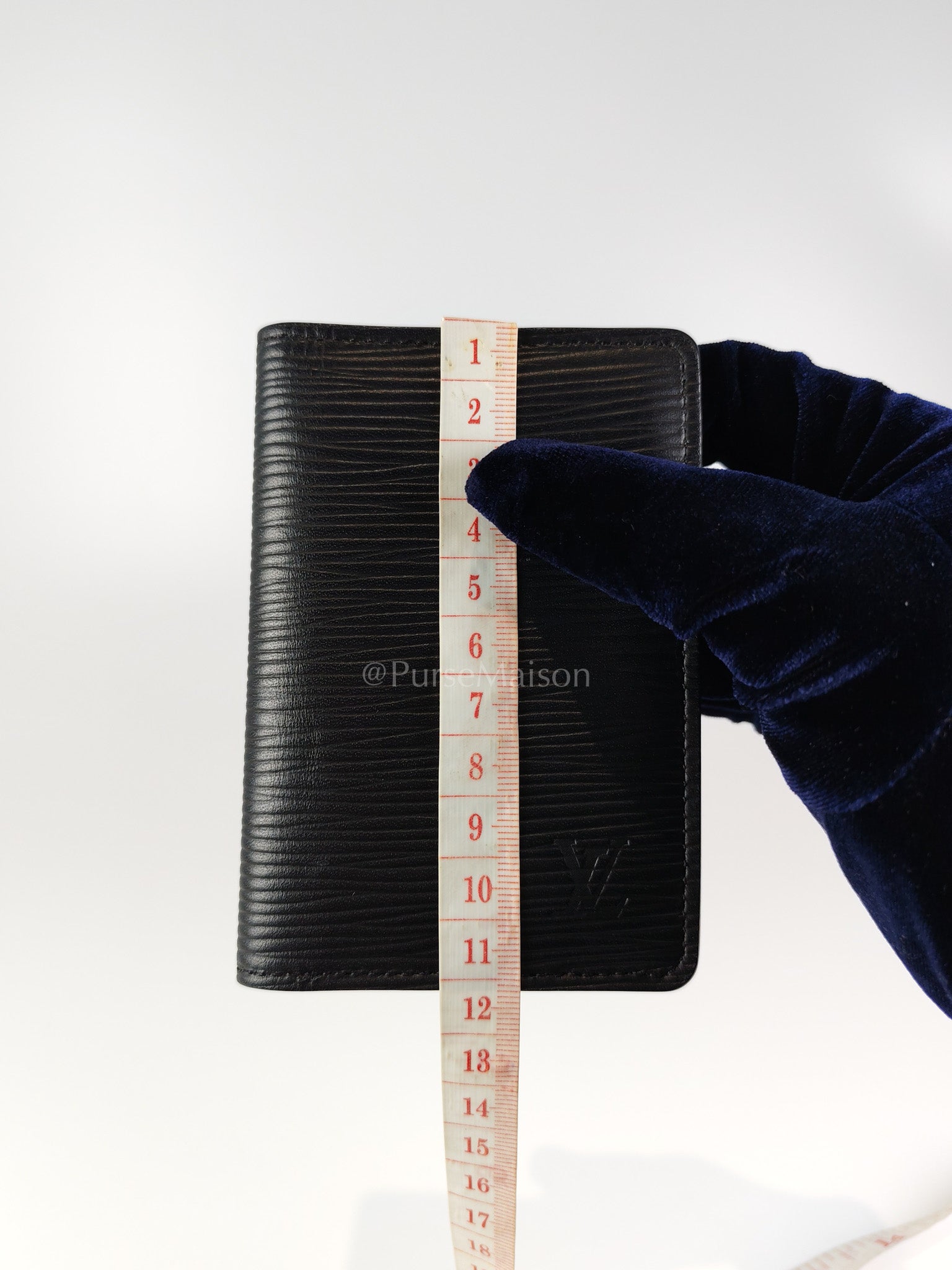 Card Holder in Black Epi Leather (Date code: CT4129) | Purse Maison Luxury Bags Shop