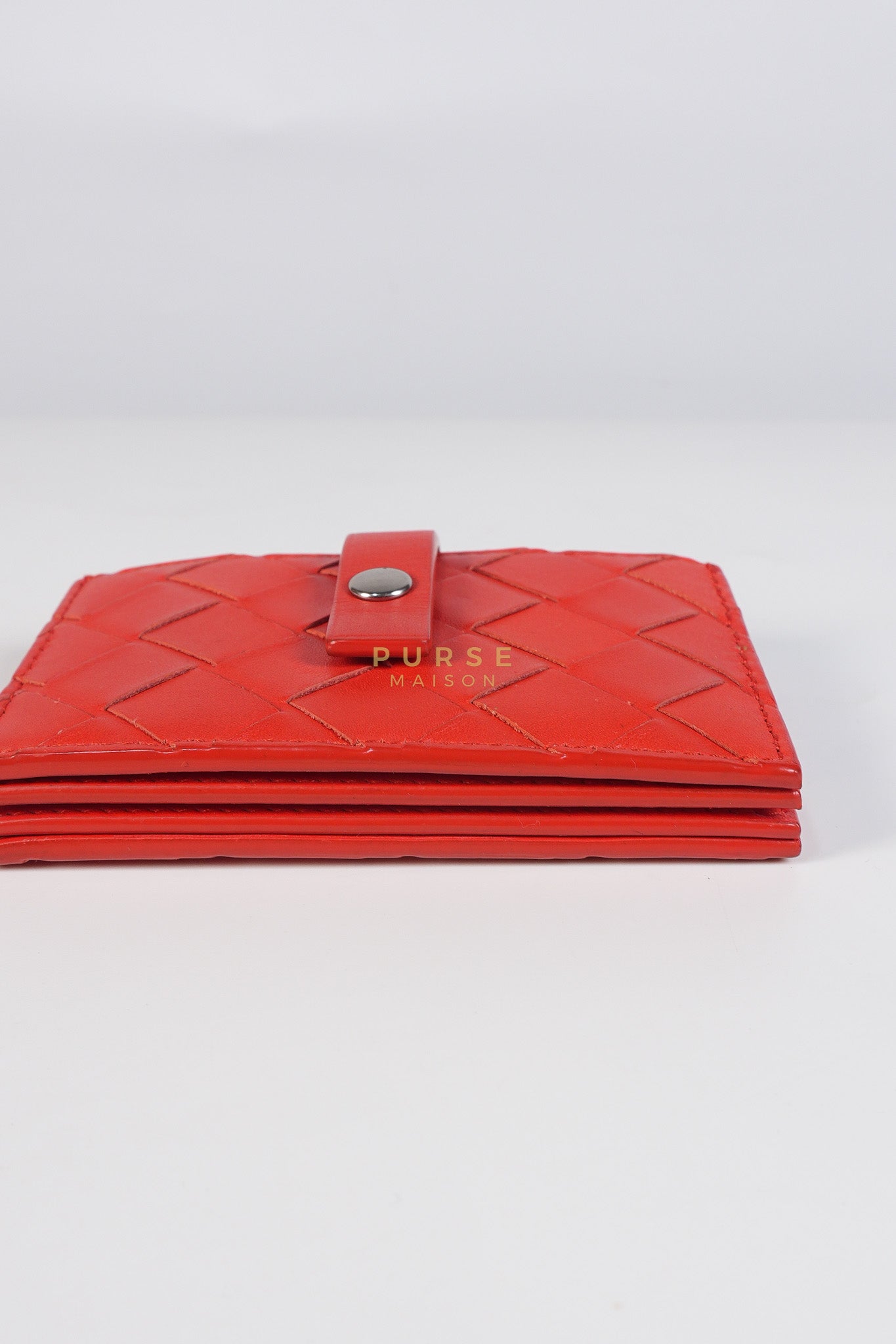Card Holder Wallet in Red | Purse Maison Luxury Bags Shop