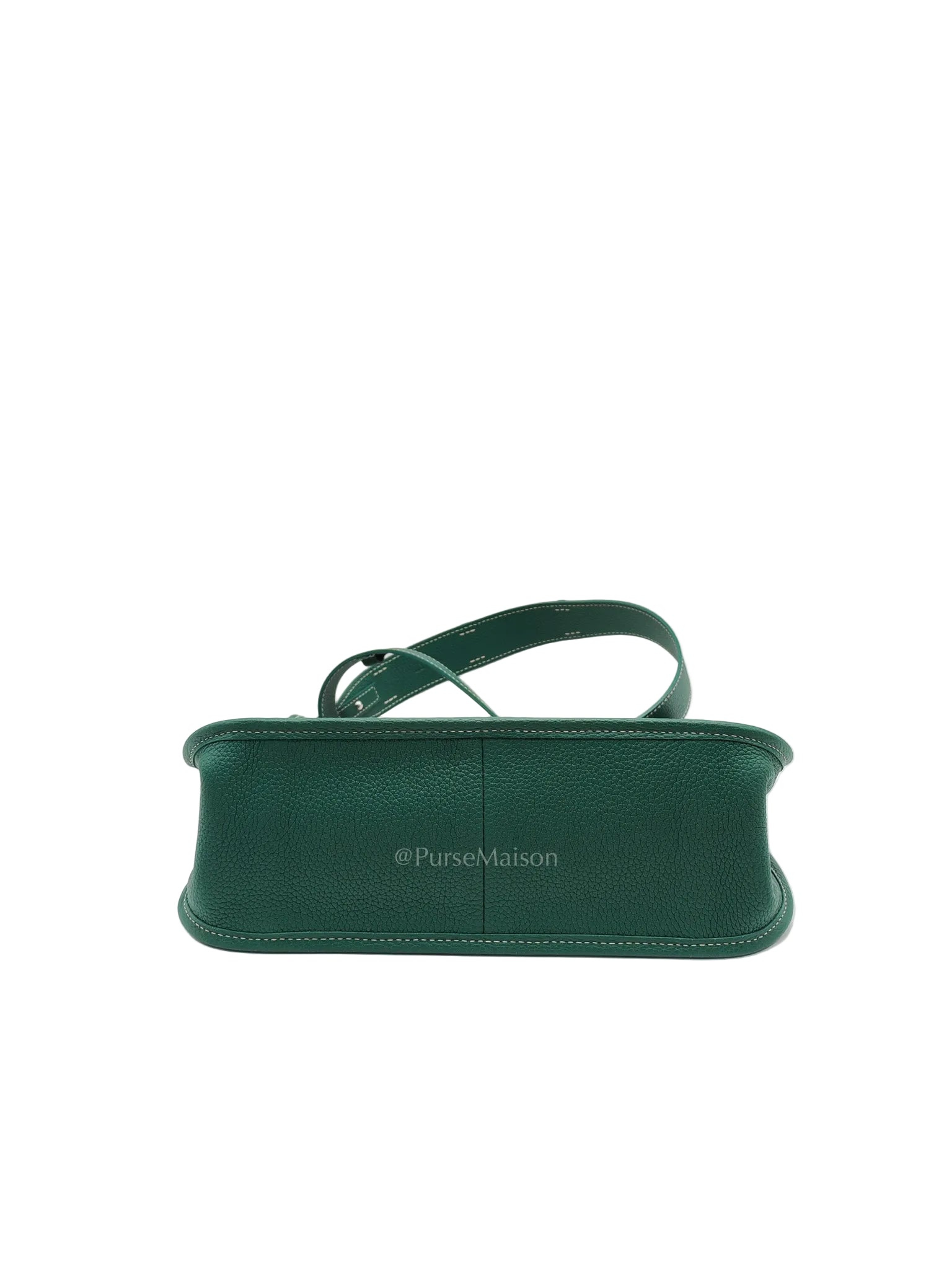 Sac Musette Crossbody Bag PM in Green Goyardine Canvas