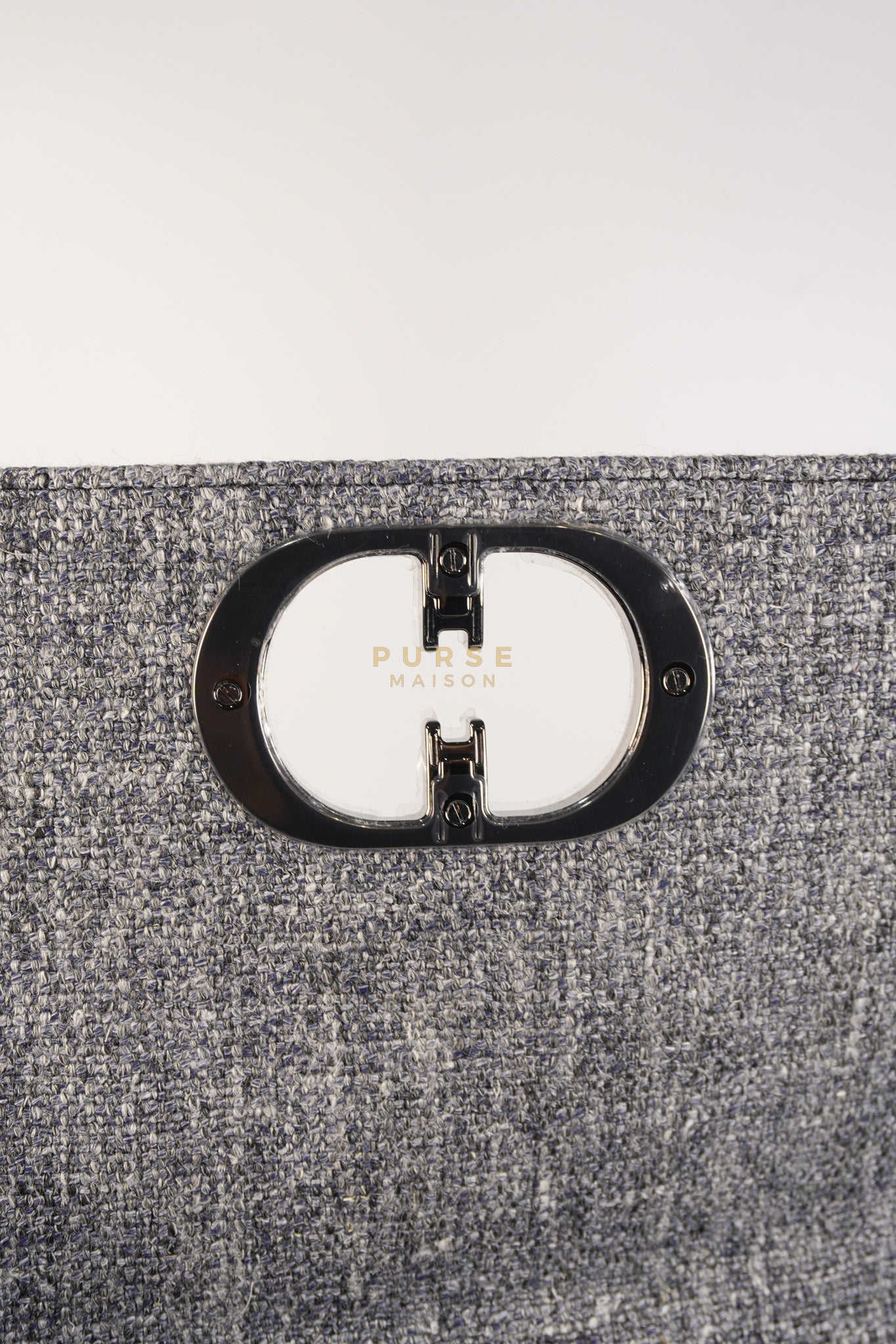 Caro Bag Medium in Macrocannage Quilted Linen | Purse Maison Luxury Bags Shop