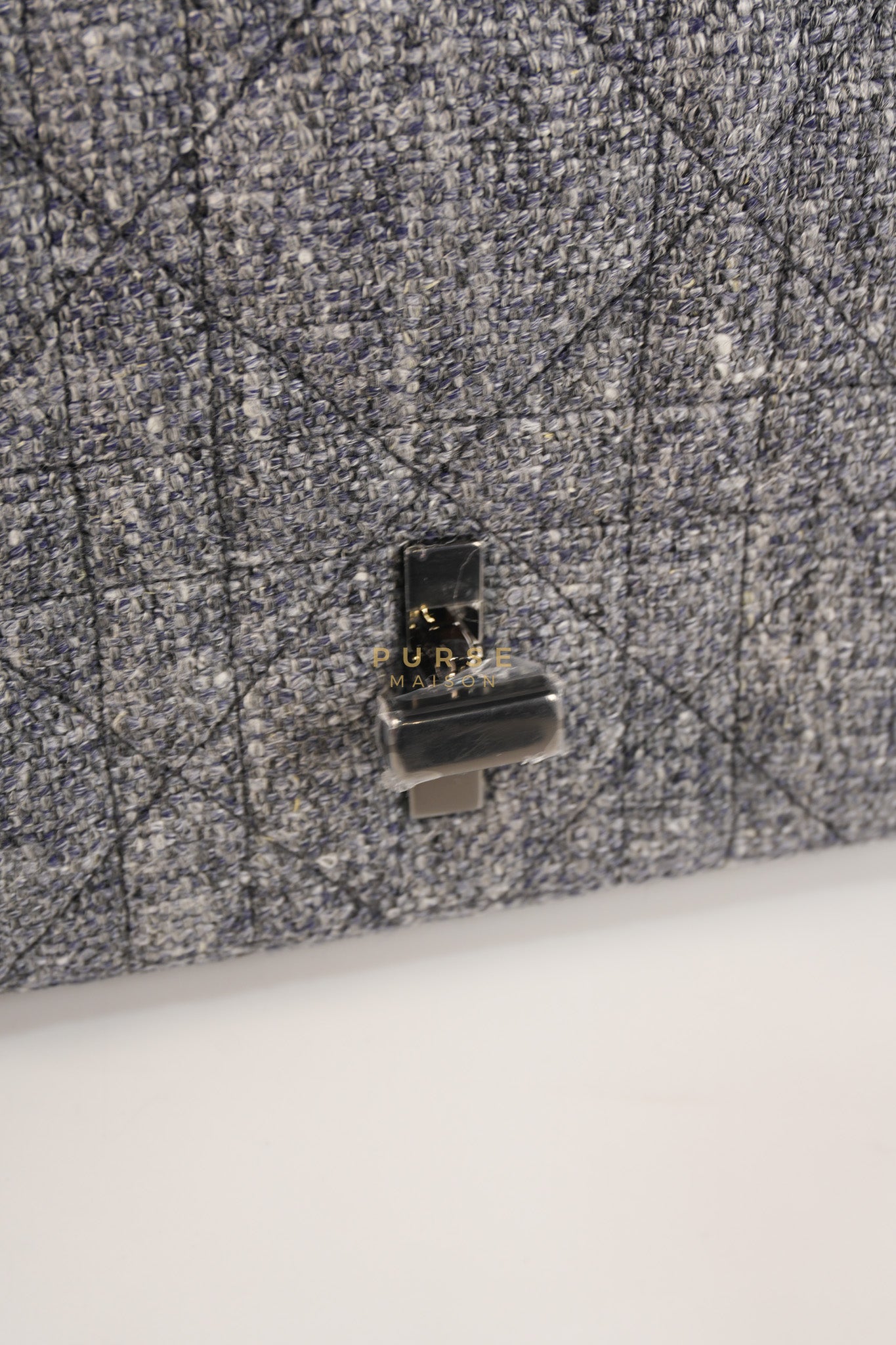 Caro Bag Medium in Macrocannage Quilted Linen | Purse Maison Luxury Bags Shop