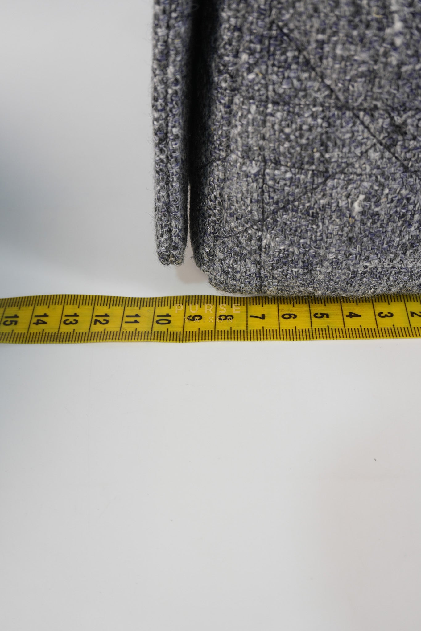 Caro Bag Medium in Macrocannage Quilted Linen | Purse Maison Luxury Bags Shop