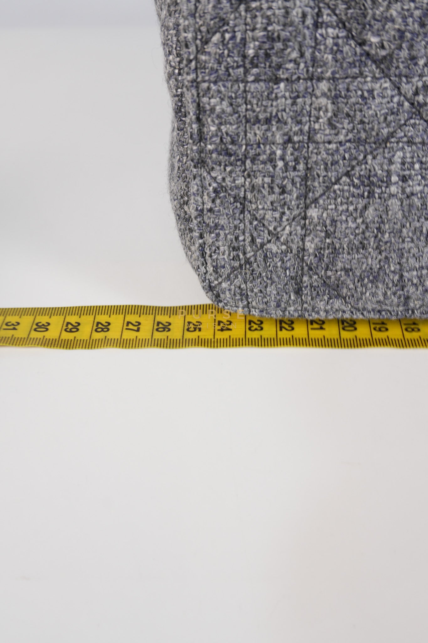 Caro Bag Medium in Macrocannage Quilted Linen | Purse Maison Luxury Bags Shop