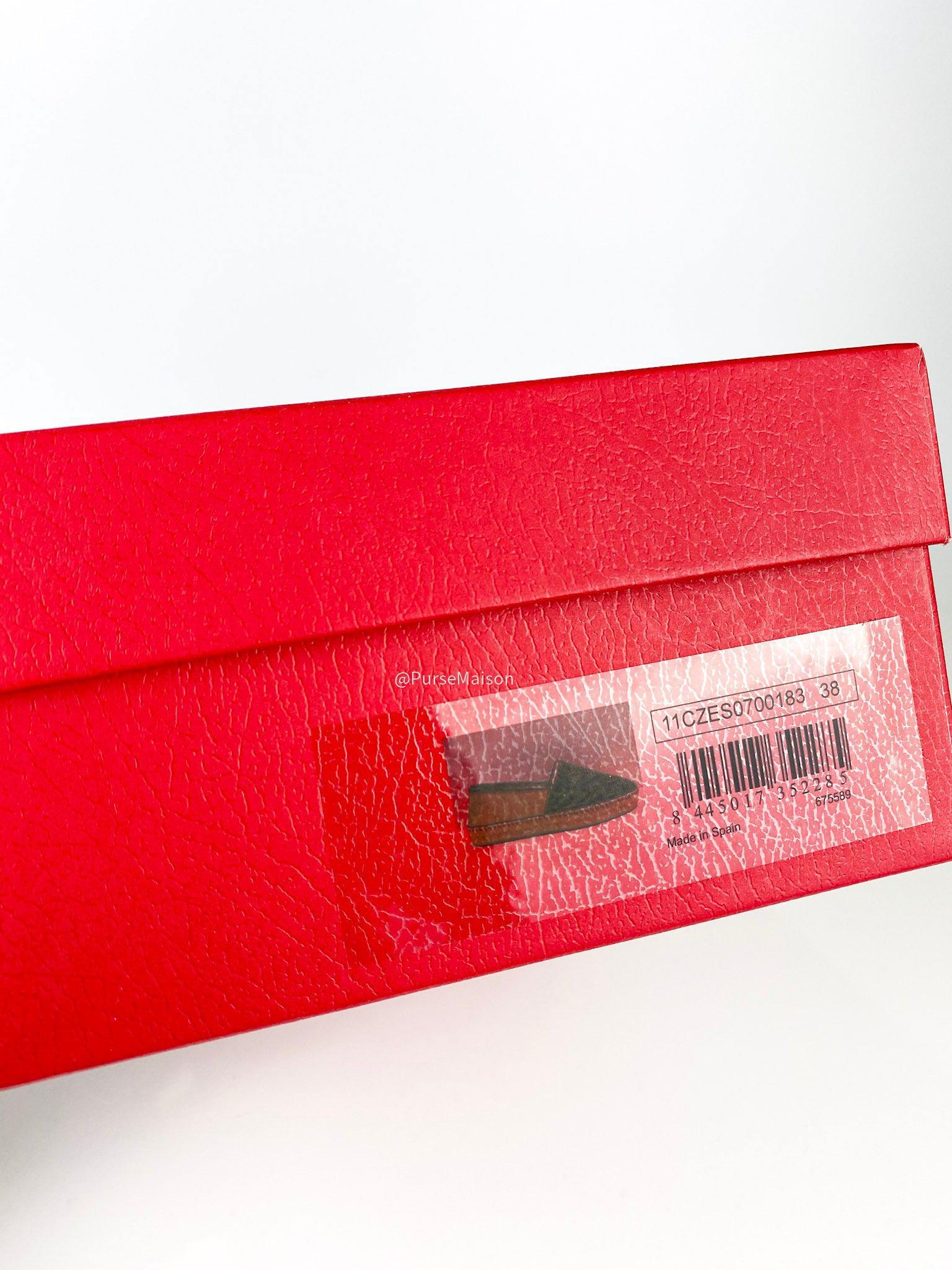 Carolina Herrera Espadrilles (Black/Red) Shoes (Size 39 EUR)