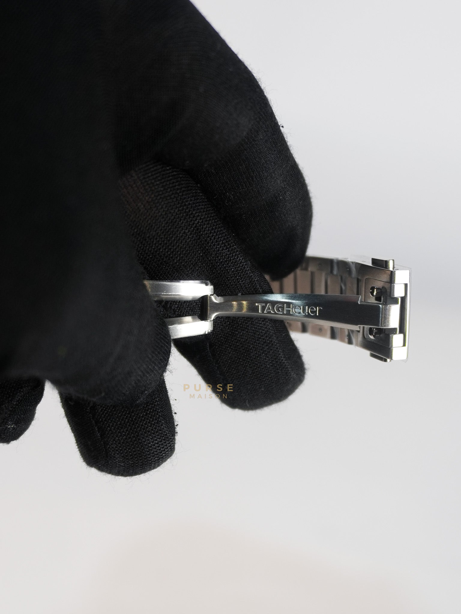 Carrera Silver Watch 39mm | Purse Maison Luxury Bags Shop