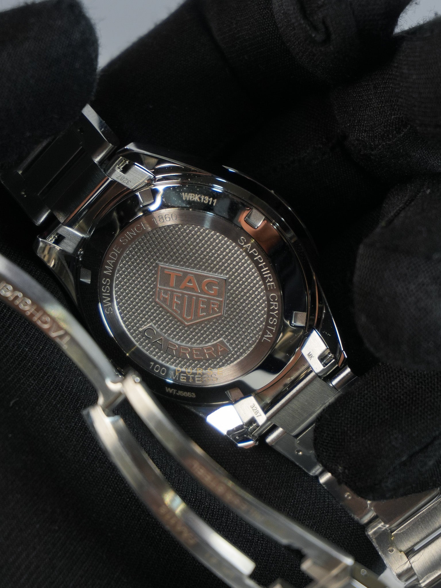 Carrera Silver Watch 39mm | Purse Maison Luxury Bags Shop