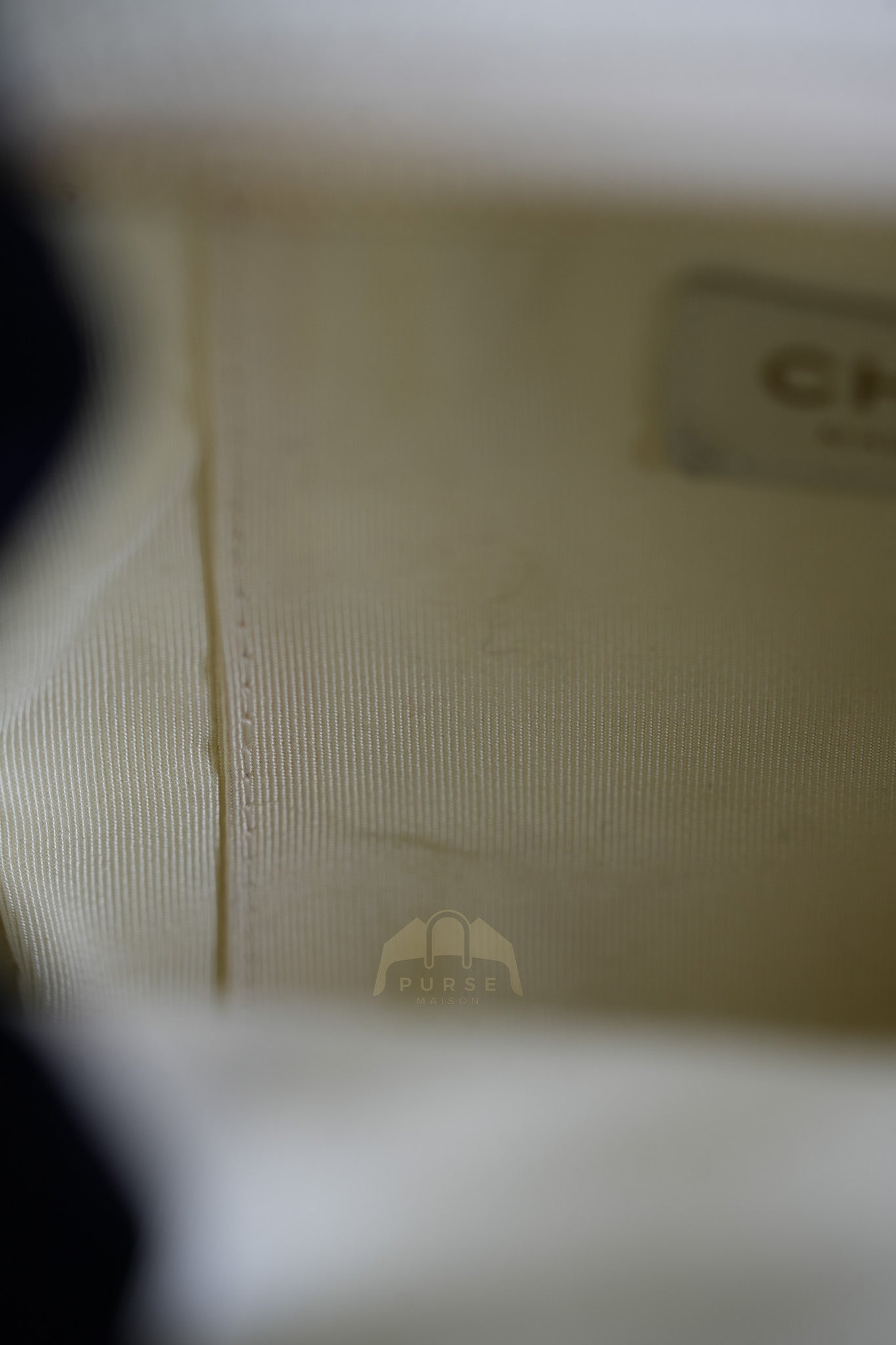 CC Day Mini Backpack in White Caviar Leather Light Gold Hardware Series 26 | Purse Maison Luxury Bags Shop