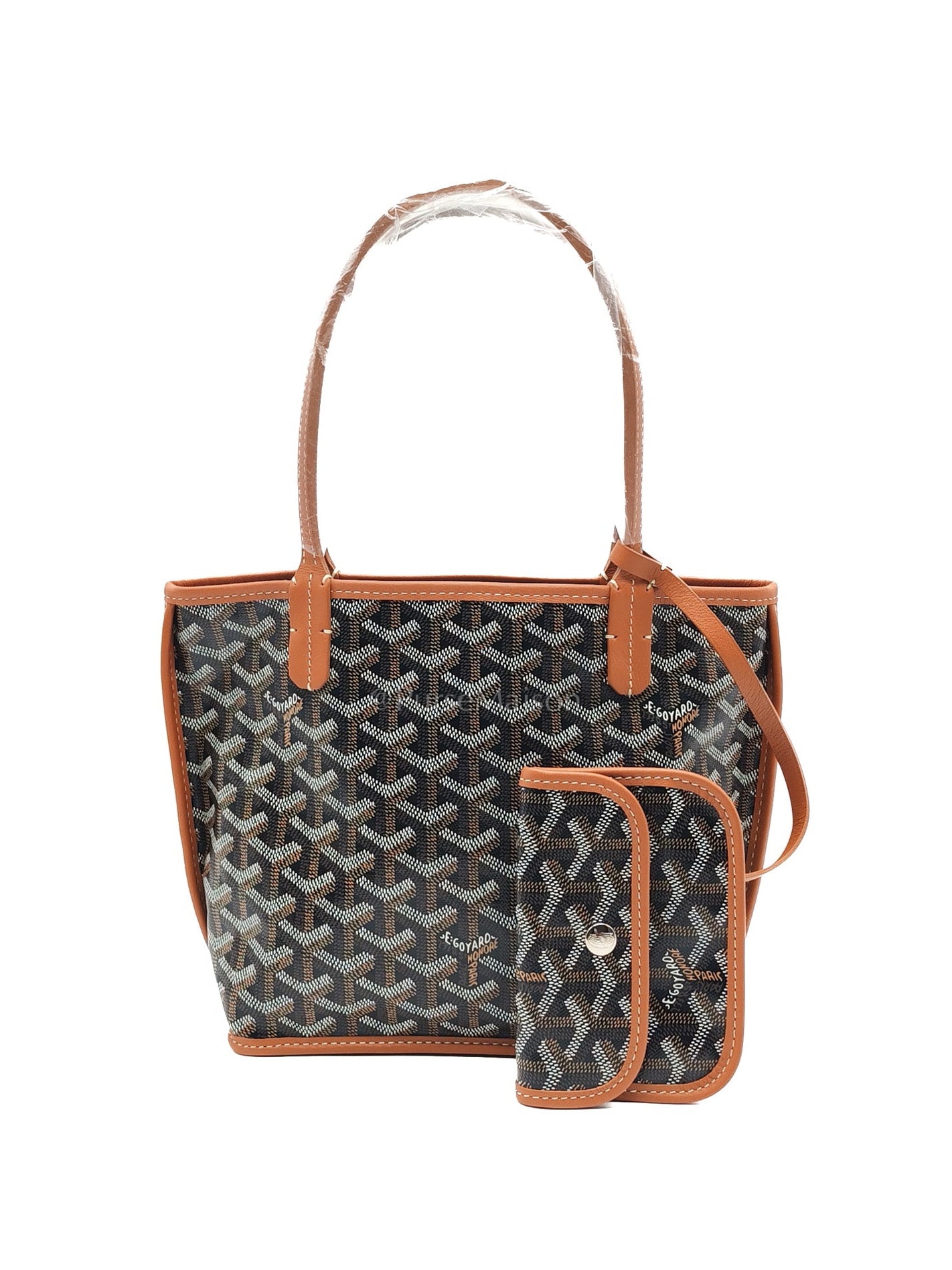 Goyard Mini Anjou in Tan Goyardine Canvas