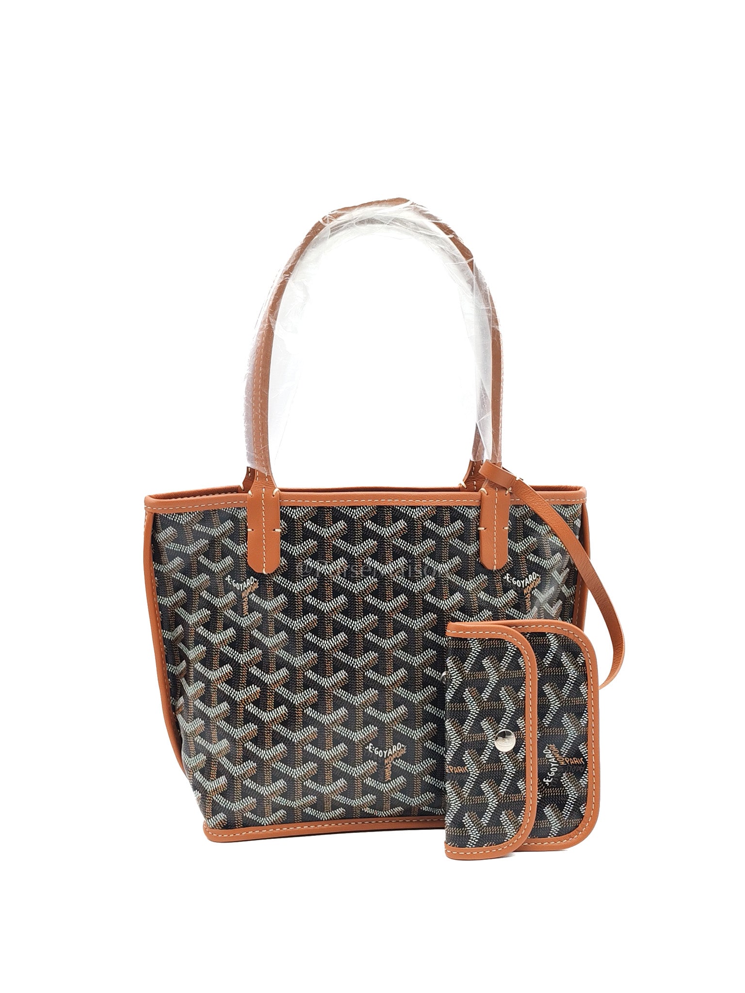 Goyard Mini Anjou in Tan Goyardine Canvas