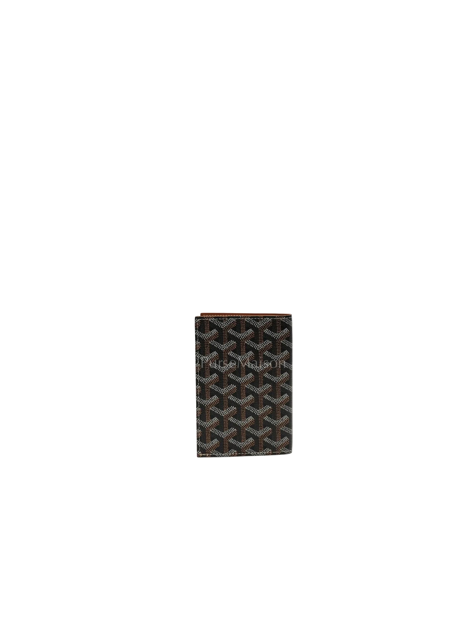Goyard Passport Holder in Tan Goyadine Canvas
