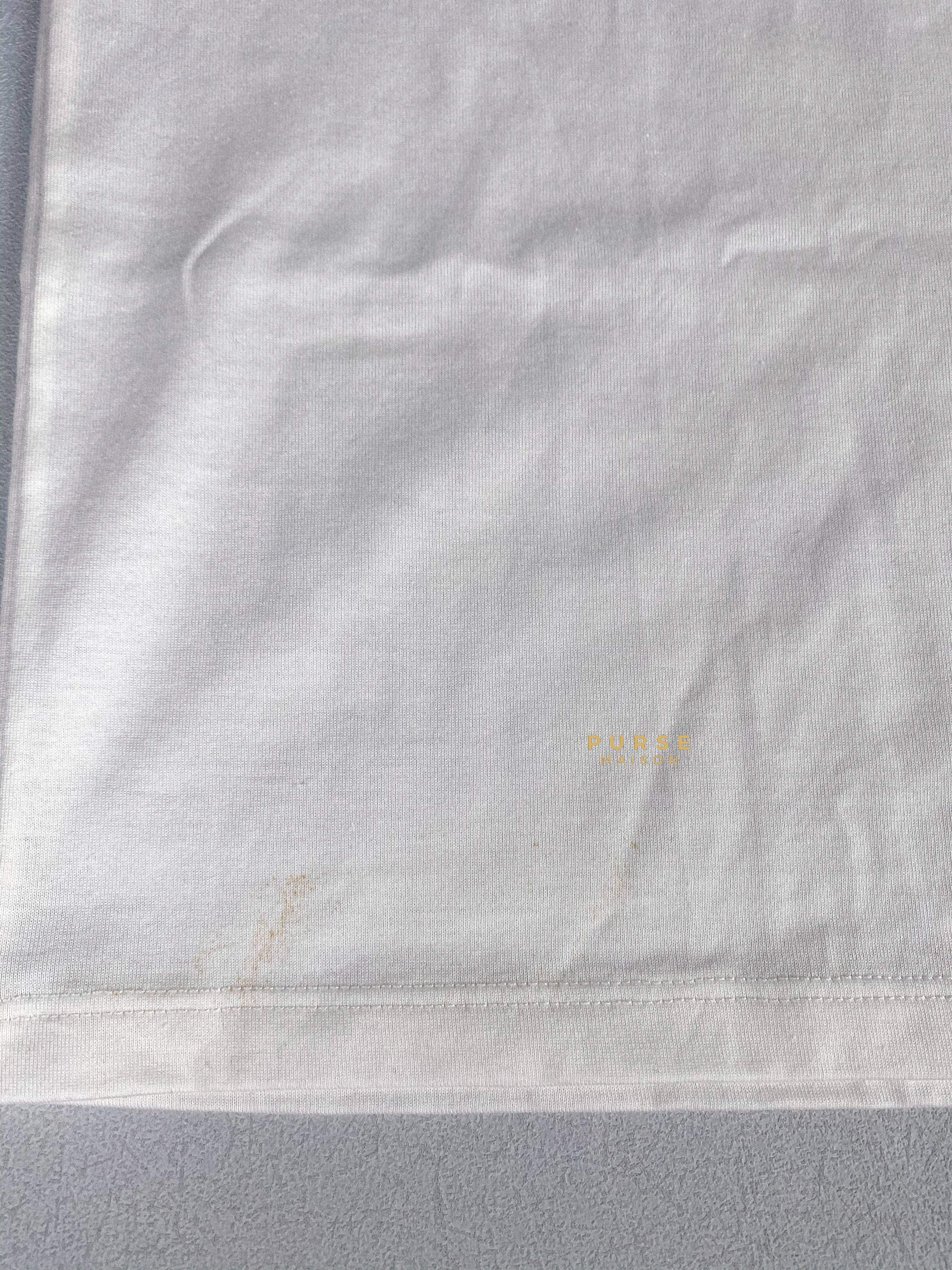 Celine Loose T-shirt In Cotton Jersey White (Medium) | Purse Maison Luxury Bags Shop