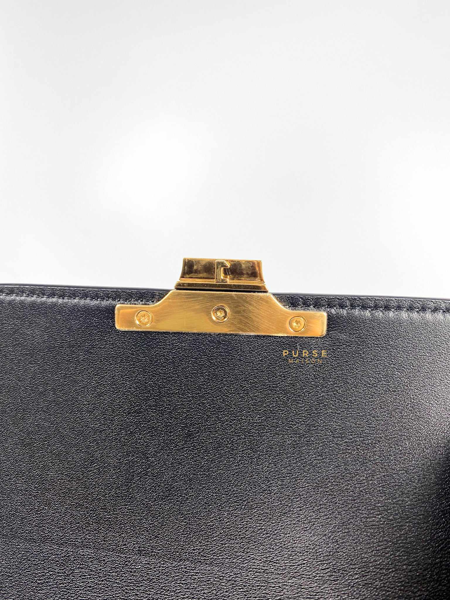 Celine Teen Triomphe bag in Shiny Calfskin