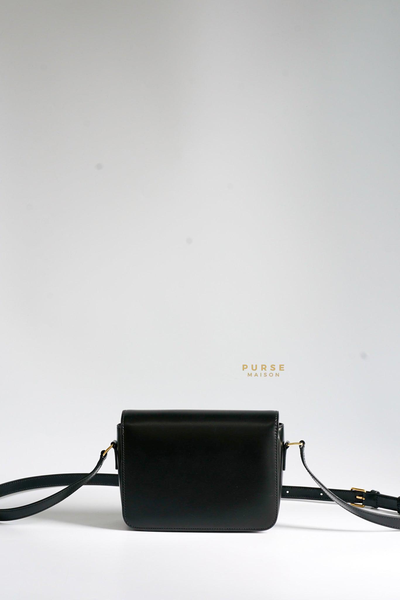 Celine Teen Triomphe bag in Shiny Calfskin