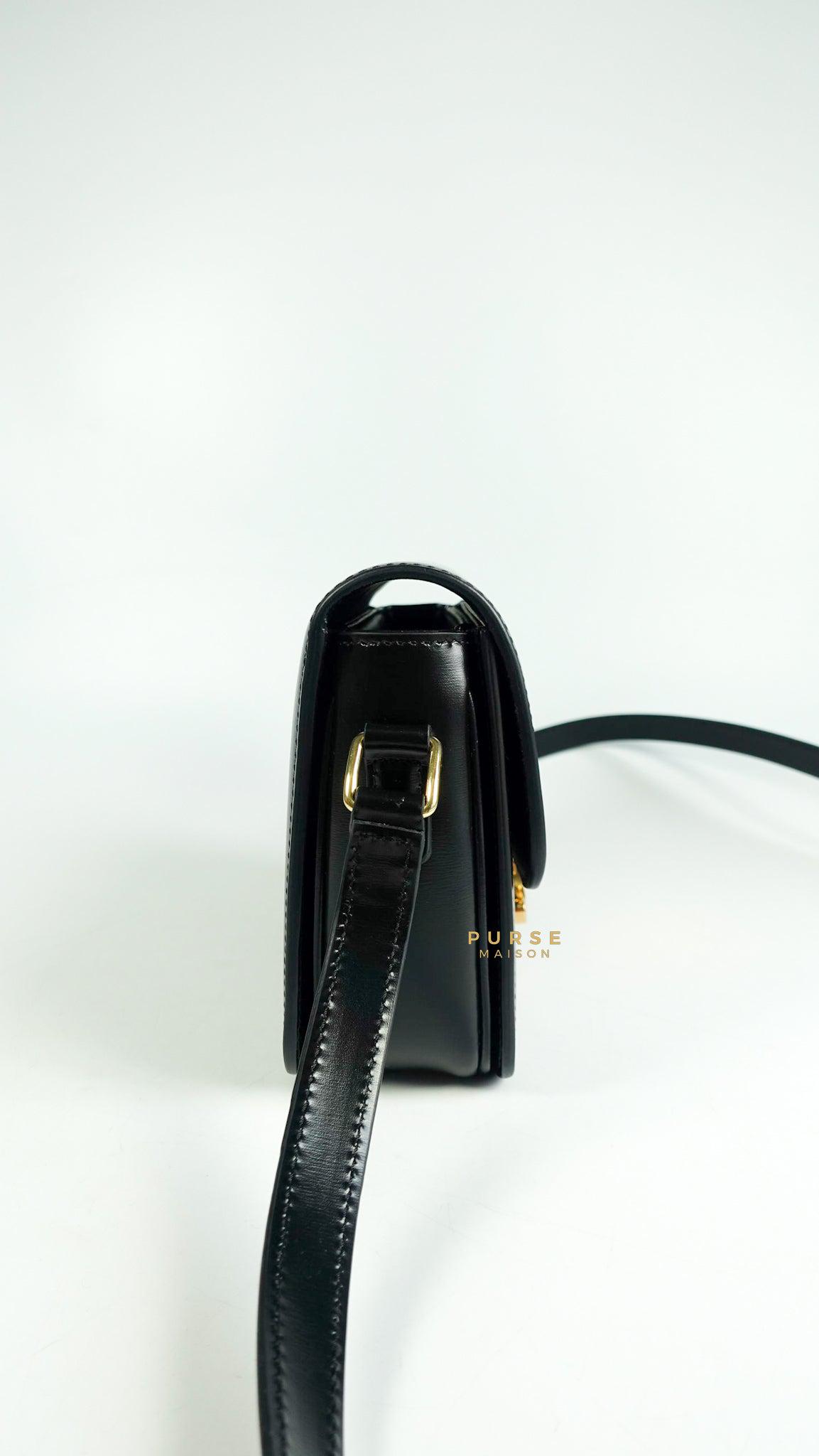 Celine Teen Triomphe bag in Shiny Calfskin