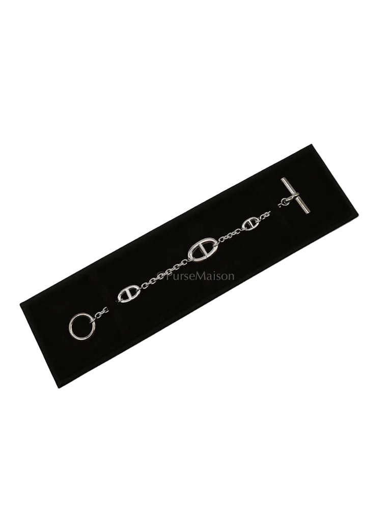 Chain Frandole Bracelet Sterling Silver 18cm | Purse Maison Luxury Bags Shop