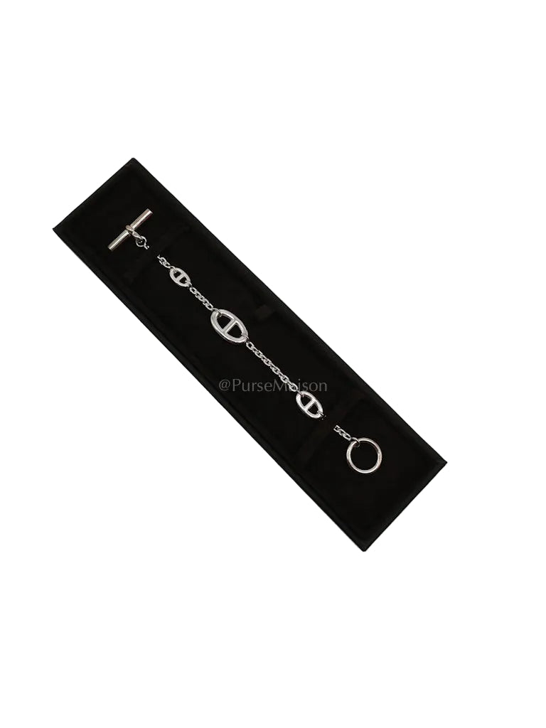 Chain Frandole Bracelet Sterling Silver 18cm | Purse Maison Luxury Bags Shop