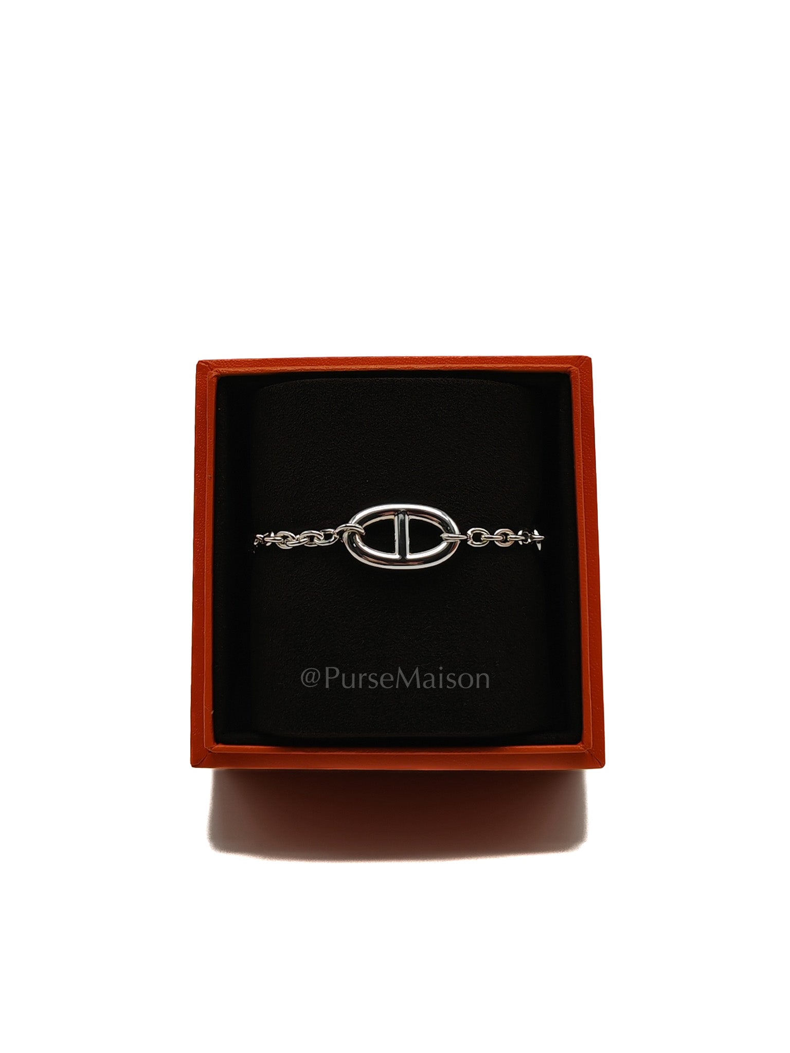 Chain Frandole Bracelet Sterling Silver 18cm | Purse Maison Luxury Bags Shop