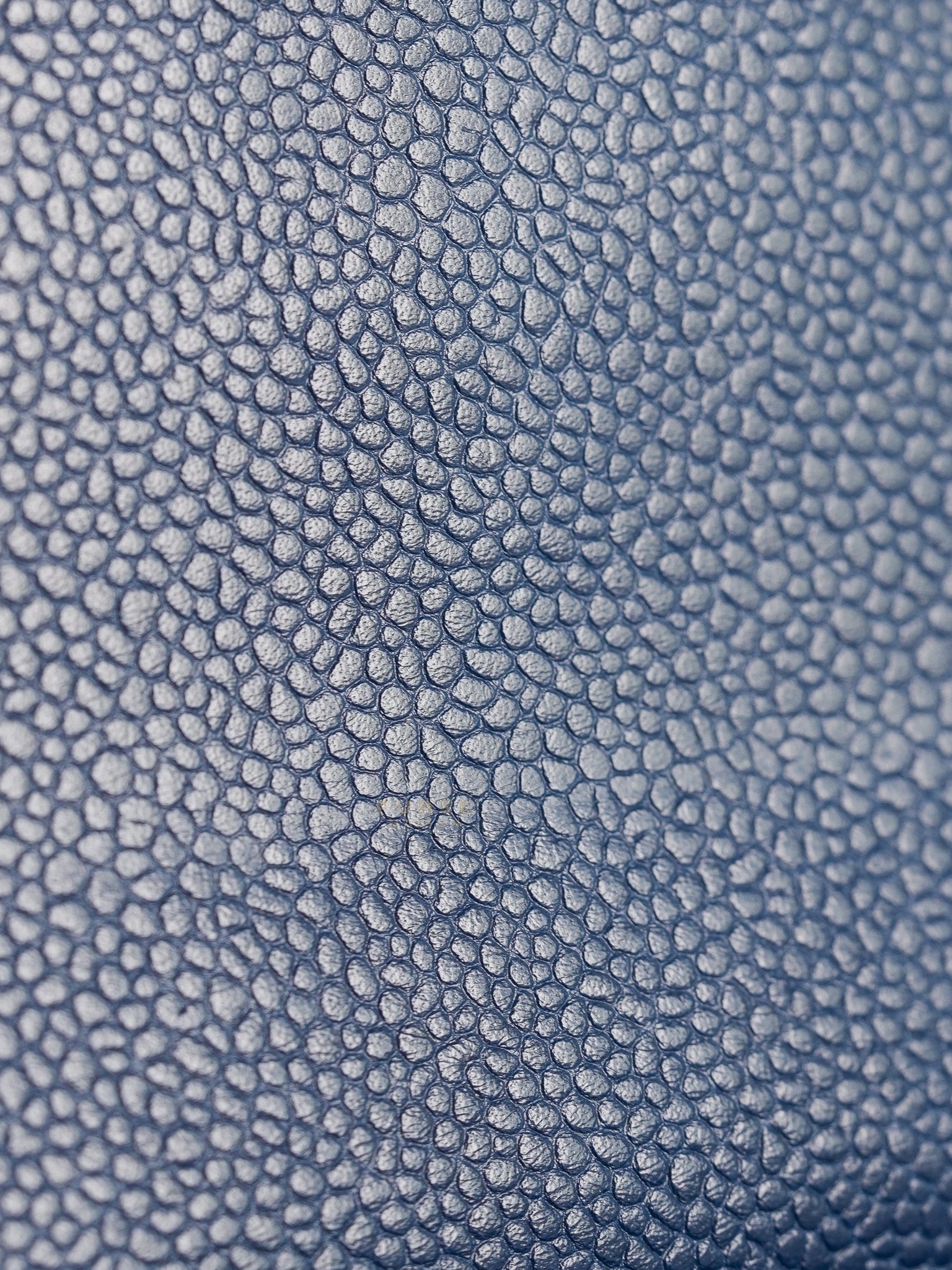 Chain Soul Flap in Navy Blue Caviar Leather and Aged Gold Hardware (Microchip) | Purse Maison Luxury Bags Shop