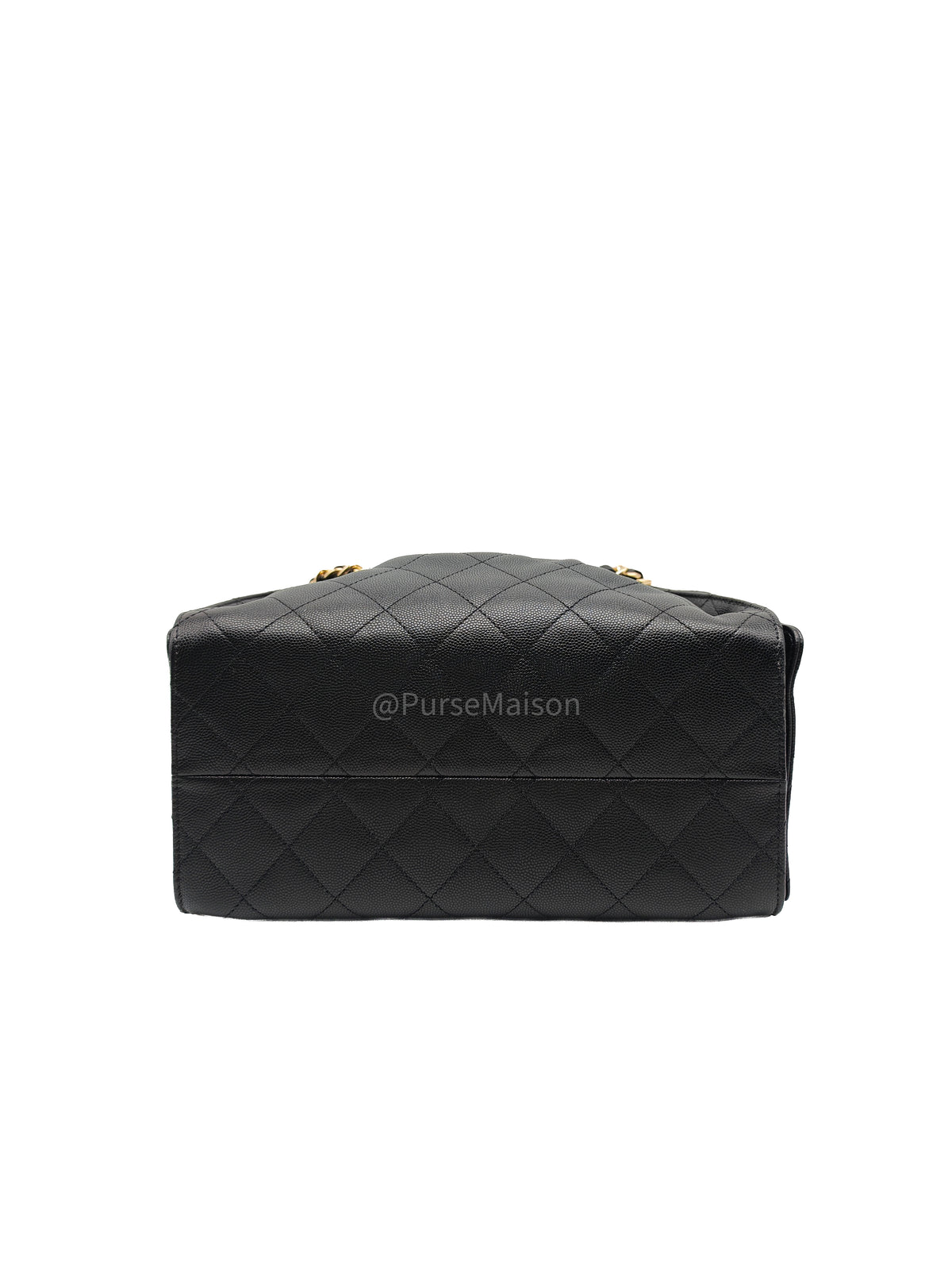 Chanel 25 Hobo Bag Small in Black Caviar Leather Shiny Gold Hardware (Microchip) | Purse Maison Luxury Bags Shop