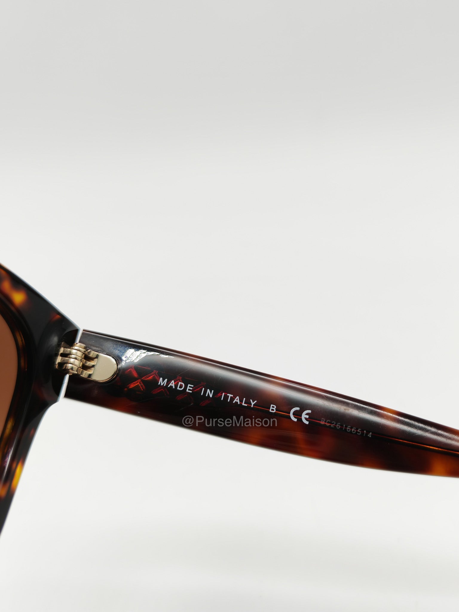 Chanel 5380 Signature Tortoiseshell Sunglasses | Purse Maison Luxury Bags Shop