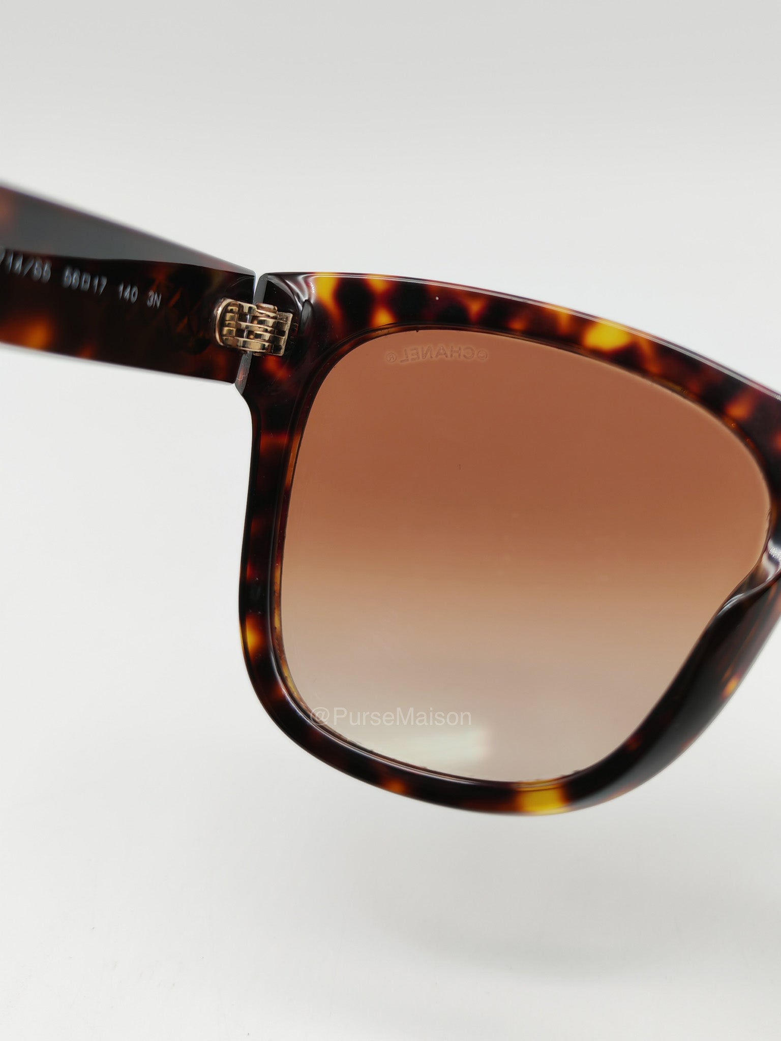 Chanel 5380 Signature Tortoiseshell Sunglasses | Purse Maison Luxury Bags Shop