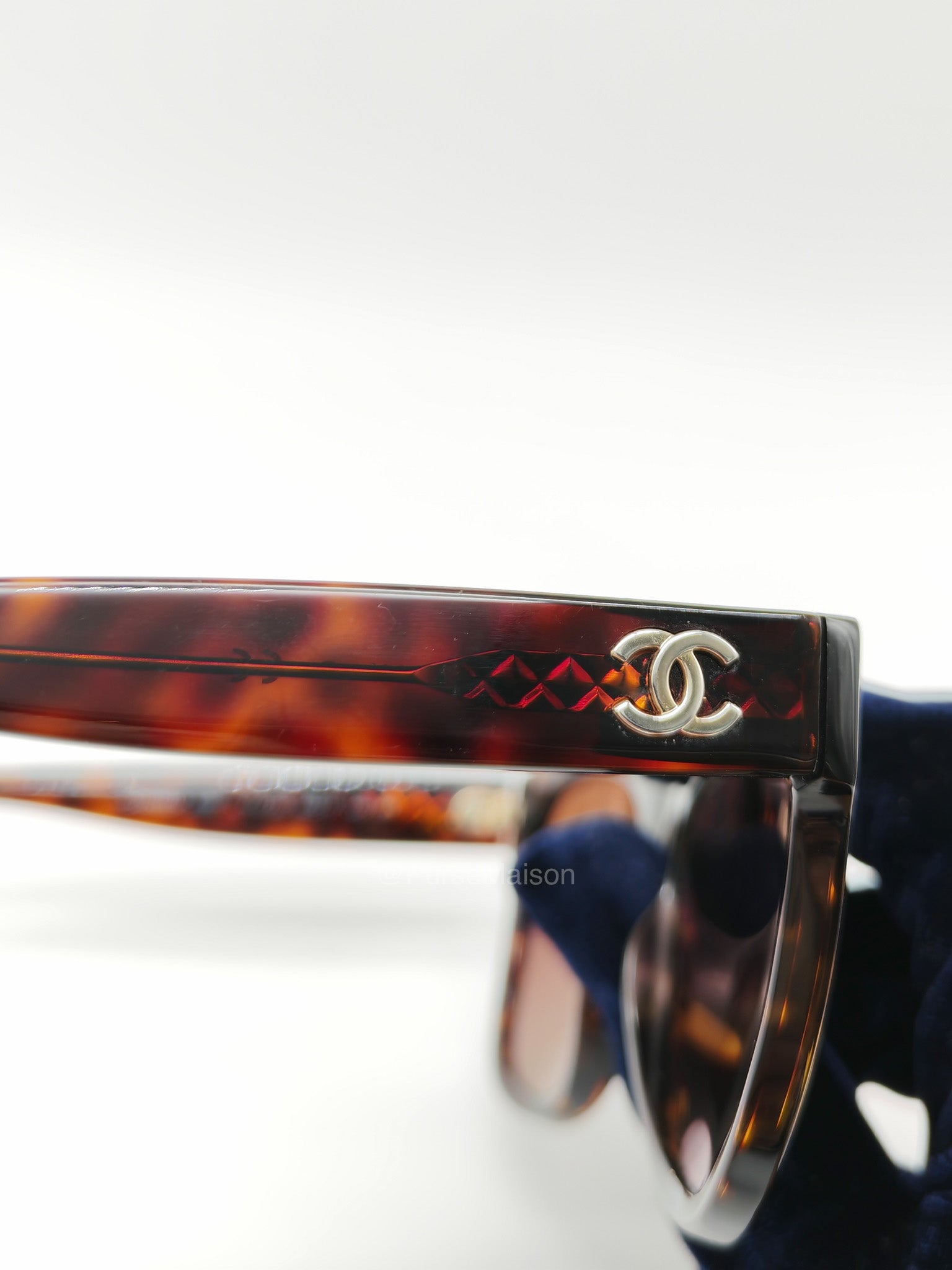 Chanel 5380 Signature Tortoiseshell Sunglasses | Purse Maison Luxury Bags Shop