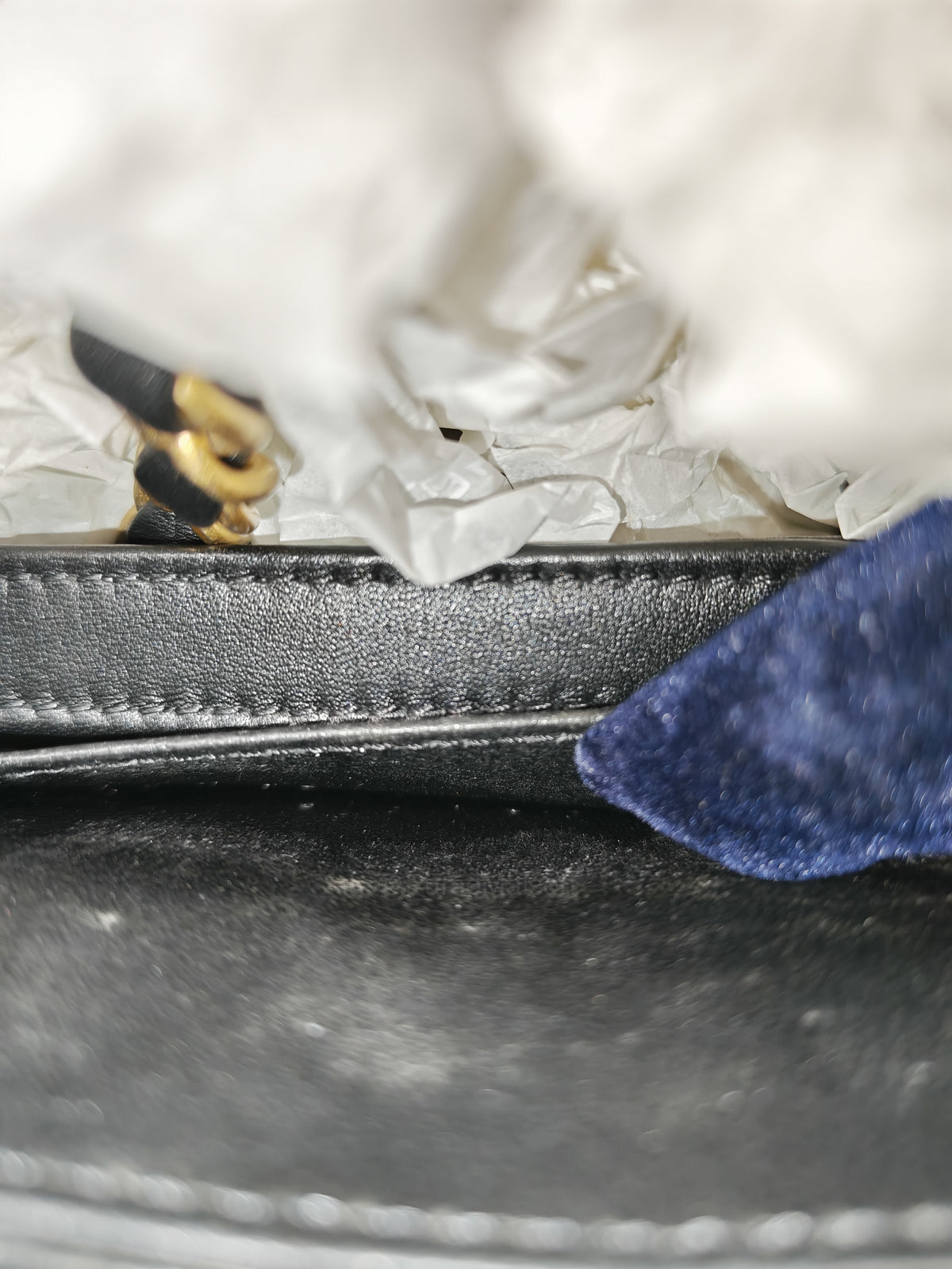 Chanel Filigree Vanity Case Large Black Caviar Leather in Aged Gold Hardware (Series 27) | Purse Maison Luxury Bags Shop