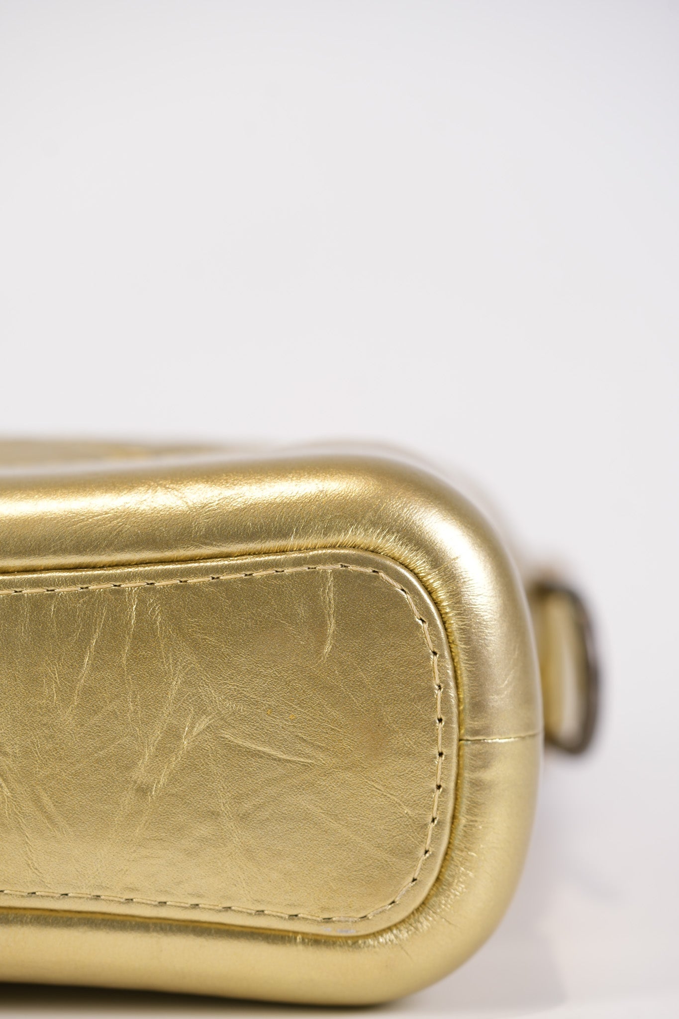 Gabrielle Small Crossbody Bag in Metallic Lambskin Leather & Mixed Hardware Series 24 | Purse Maison Luxury Bags Shop