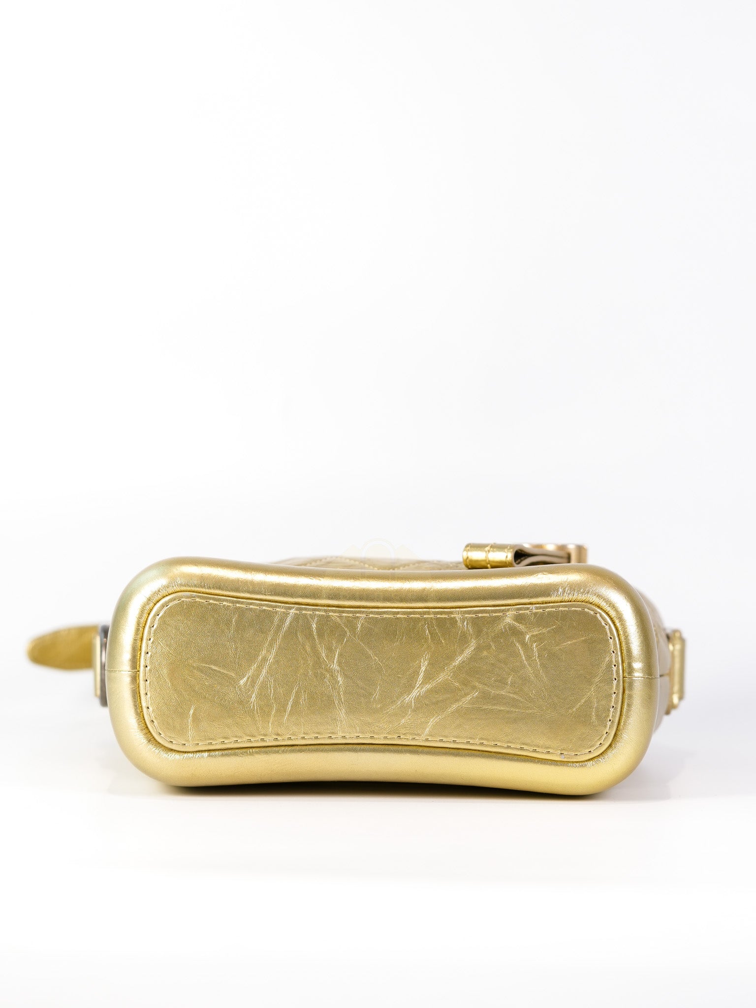 Gabrielle Small Crossbody Bag in Metallic Lambskin Leather & Mixed Hardware Series 24 | Purse Maison Luxury Bags Shop