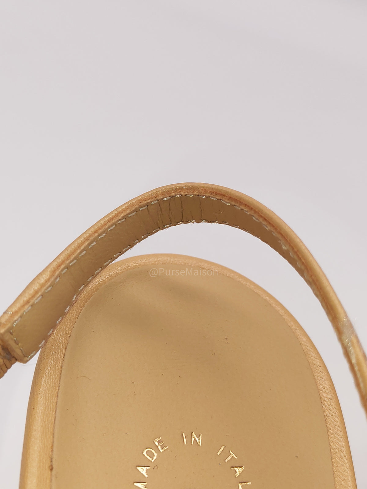 Chanel Grosgrain Cap-tone Slingback Pumps in Beige and Black Size 38 (23 cm) | Purse Maison Luxury Bags Shop