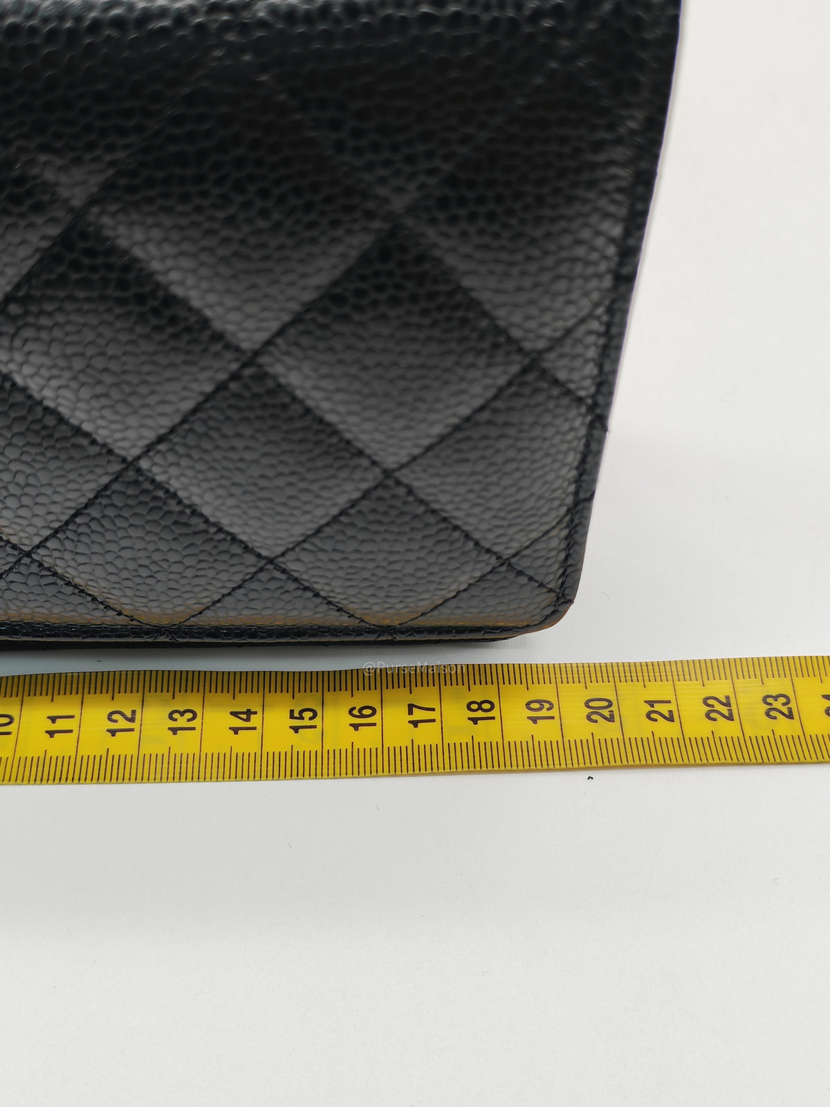 Chanel Wallet on Chain (WOC) in Black Caviar Leather Gold Hardware Microchip (NA****N3) | Purse Maison Luxury Bags Shop
