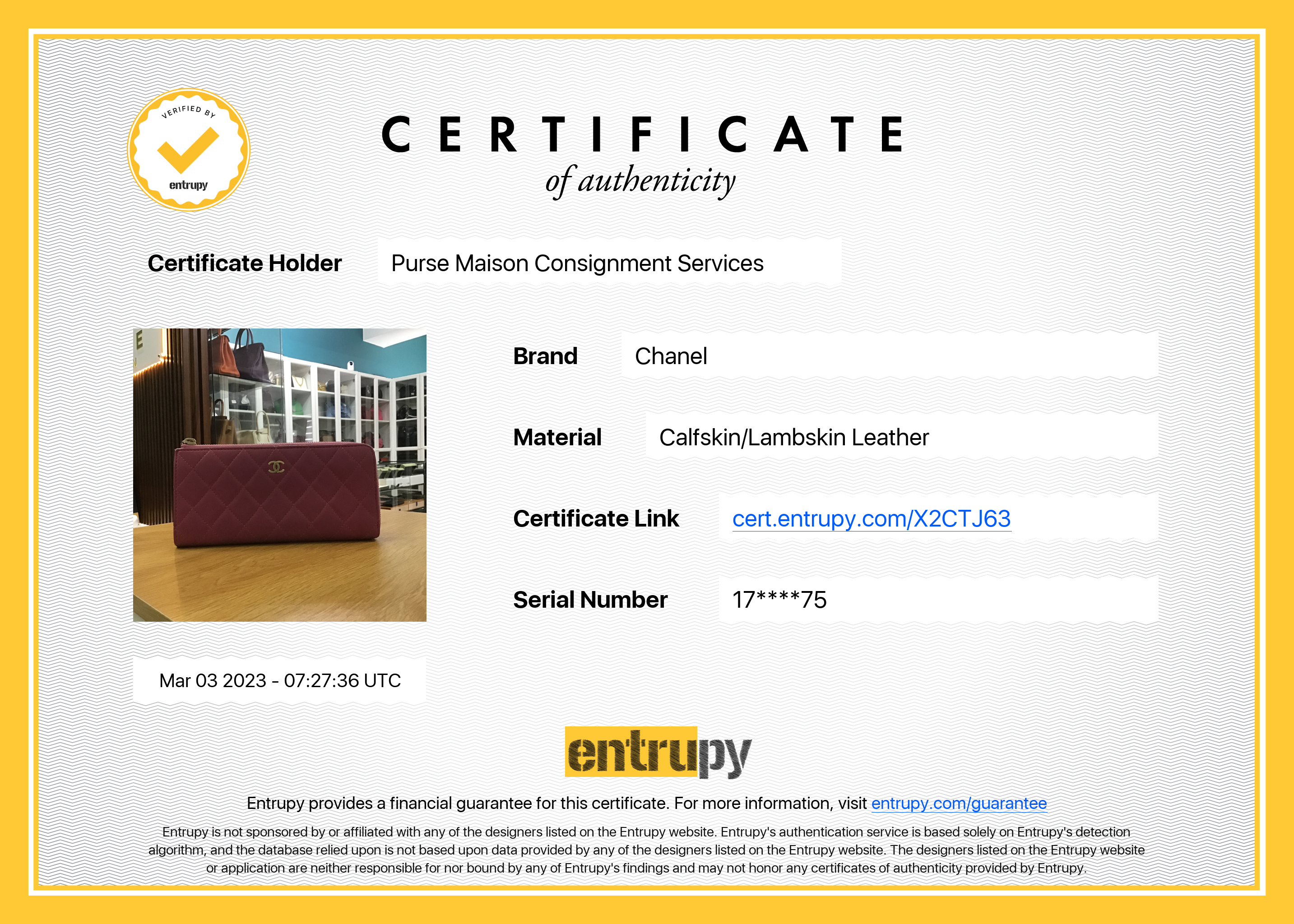 Chanel Zipped Long Wallet in Pink Lambskin and Gold Hardware Series 17