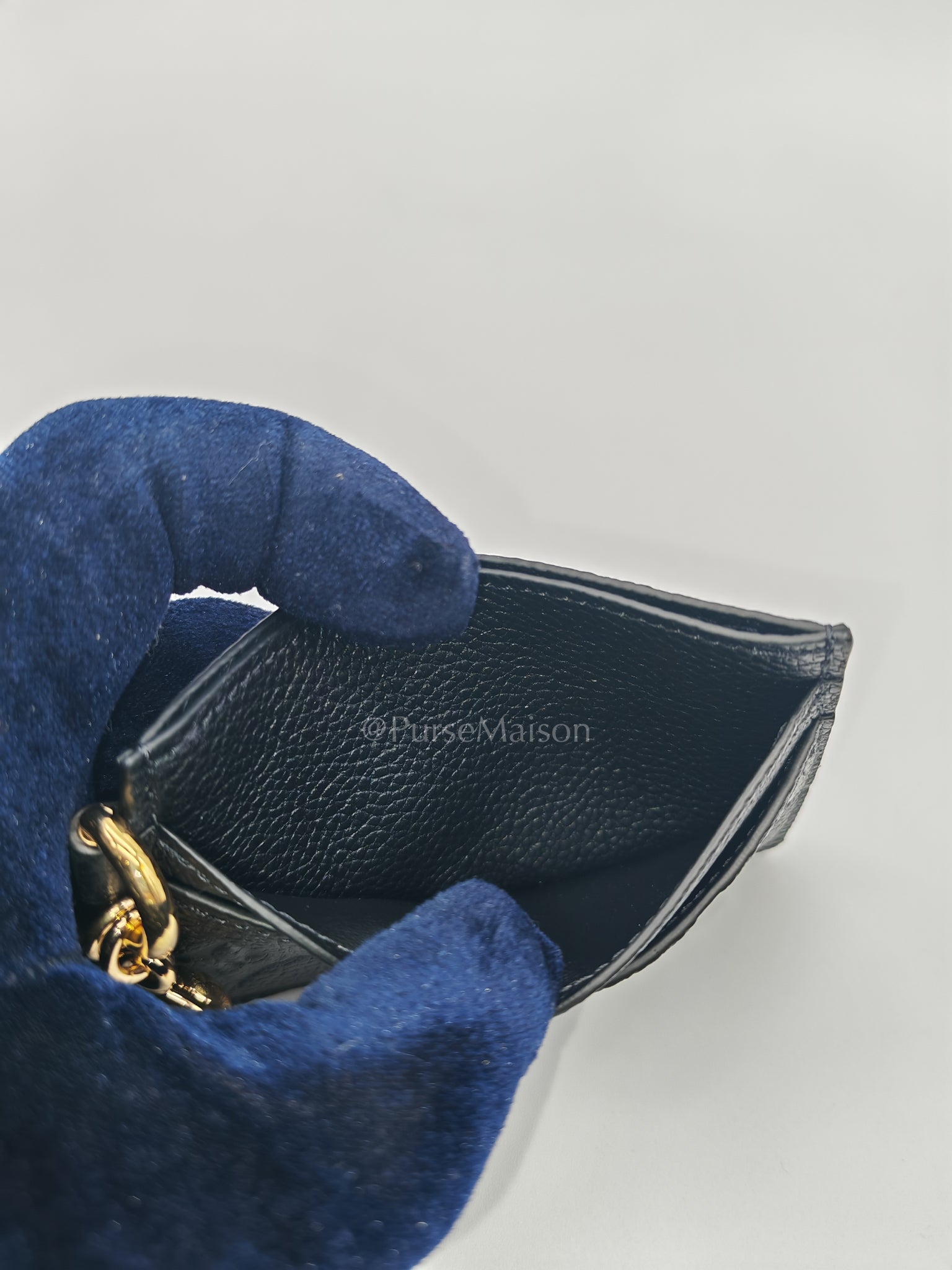 Charms Card Holder in Monogram Empreinte Leather(Microchip) | Purse Maison Luxury Bags Shop