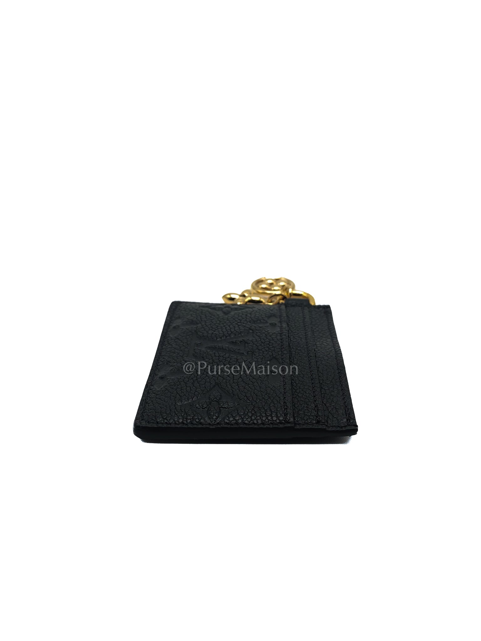 Charms Card Holder in Monogram Empreinte Leather(Microchip) | Purse Maison Luxury Bags Shop