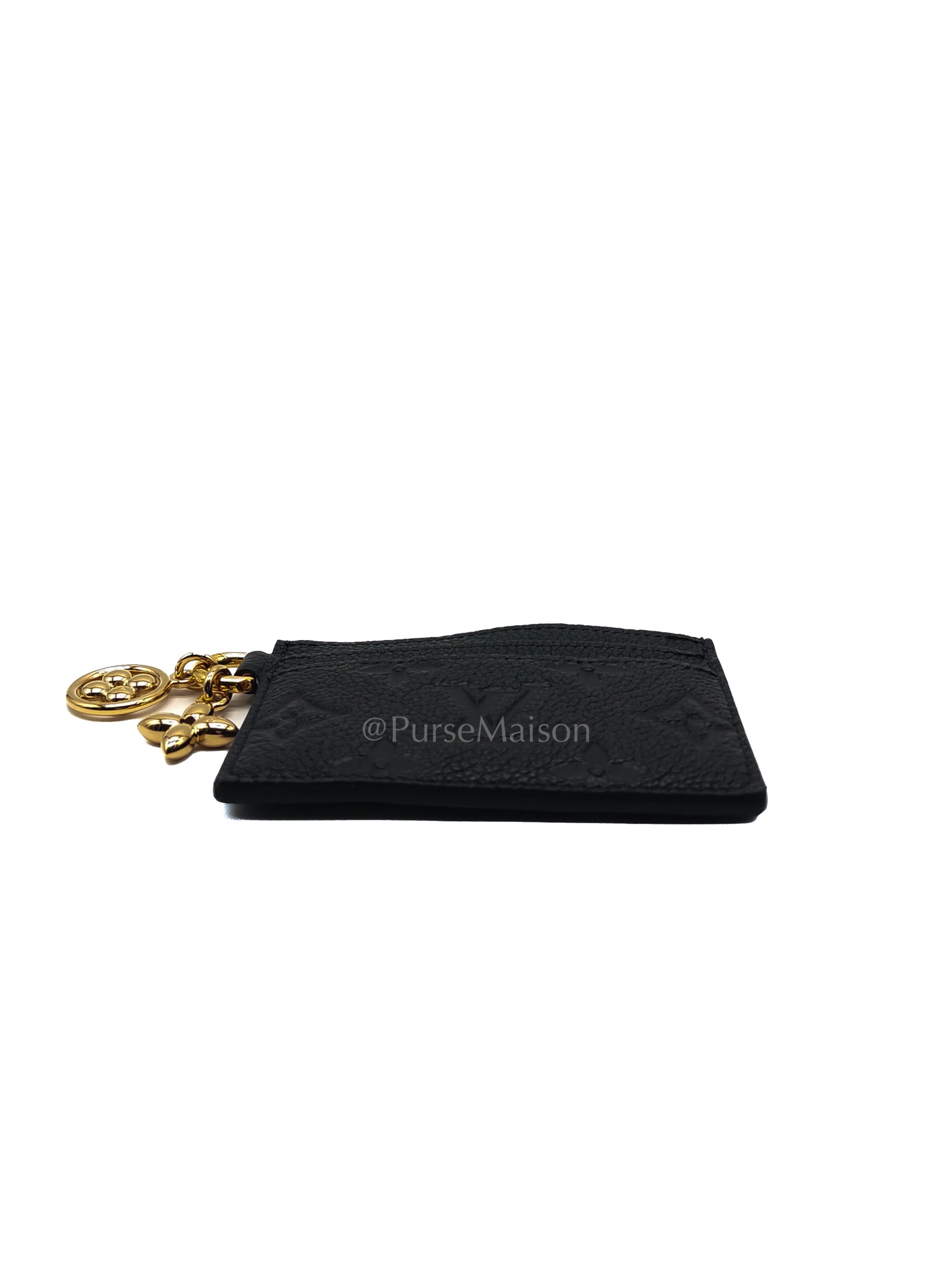 Charms Card Holder in Monogram Empreinte Leather(Microchip) | Purse Maison Luxury Bags Shop