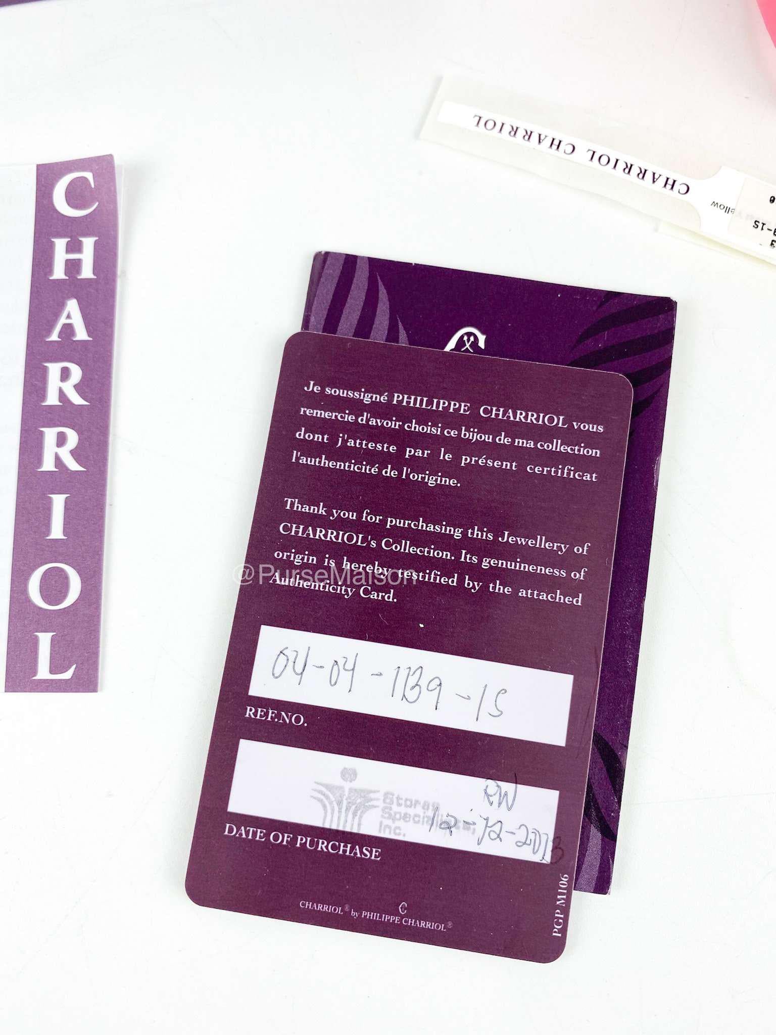 Charriol Bangle Forever Collection XXX in Gold