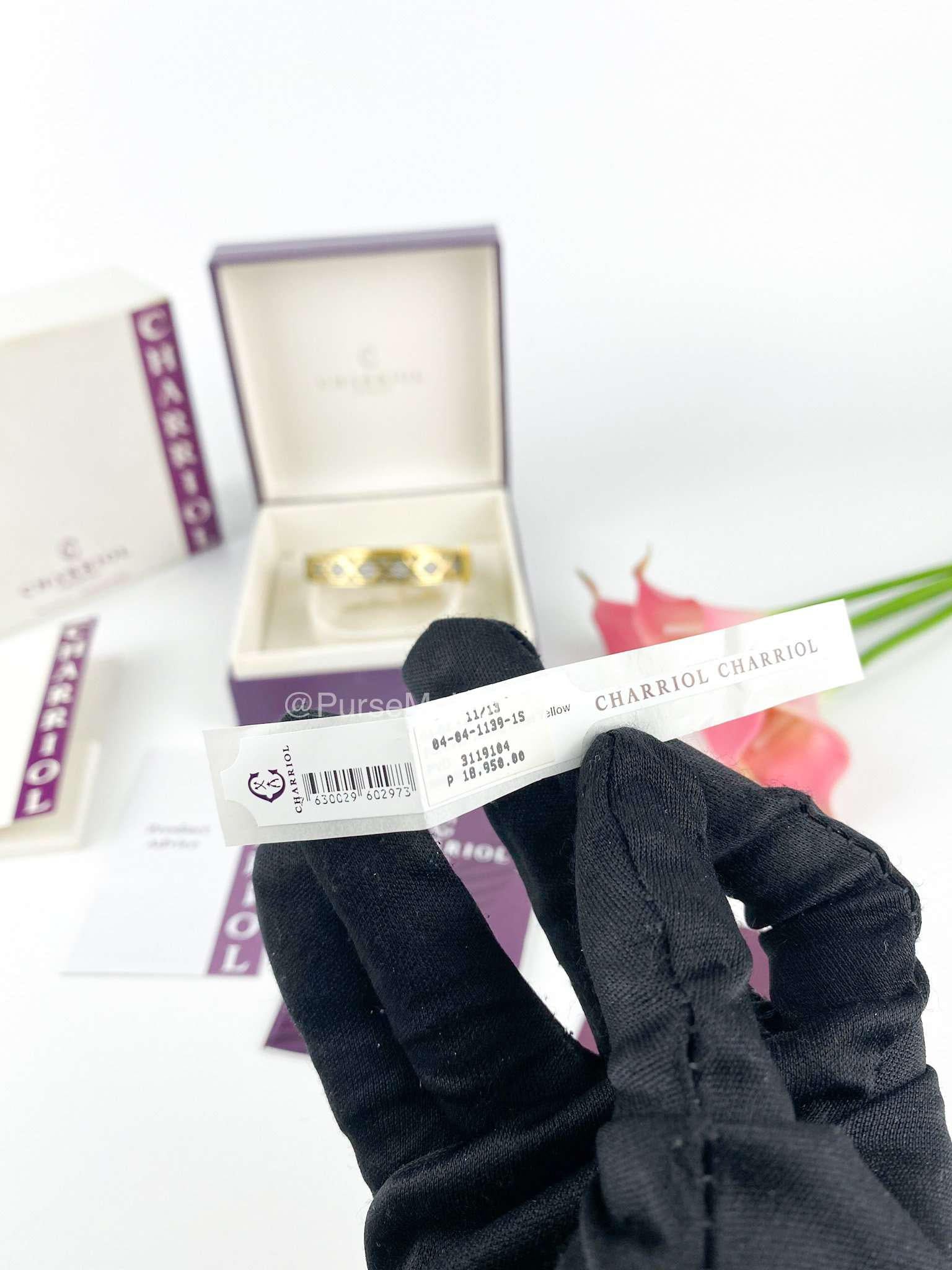 Charriol Bangle Forever Collection XXX in Gold