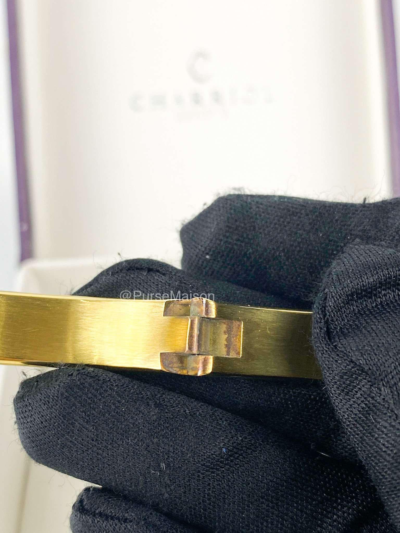 Charriol Bangle Forever Collection XXX in Gold