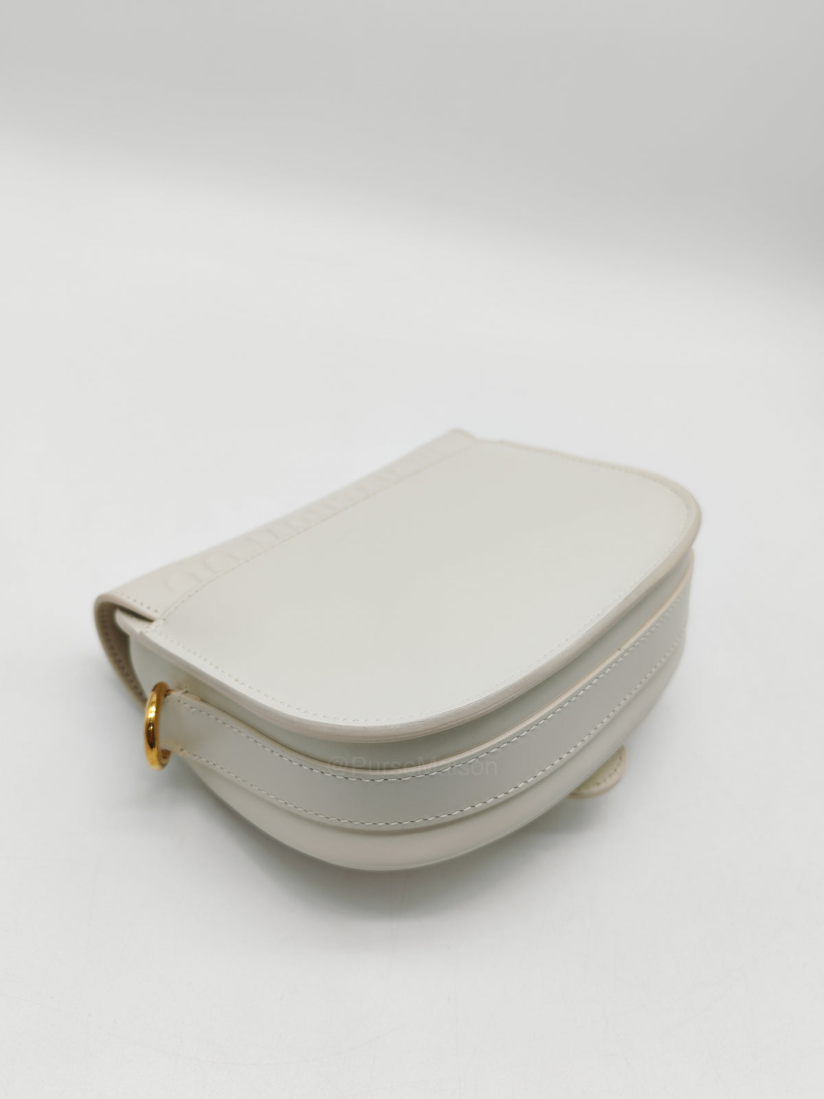 Christian Dior Bobby Small in Latte Box Calfskin Leather | Purse Maison Luxury Bags Shop