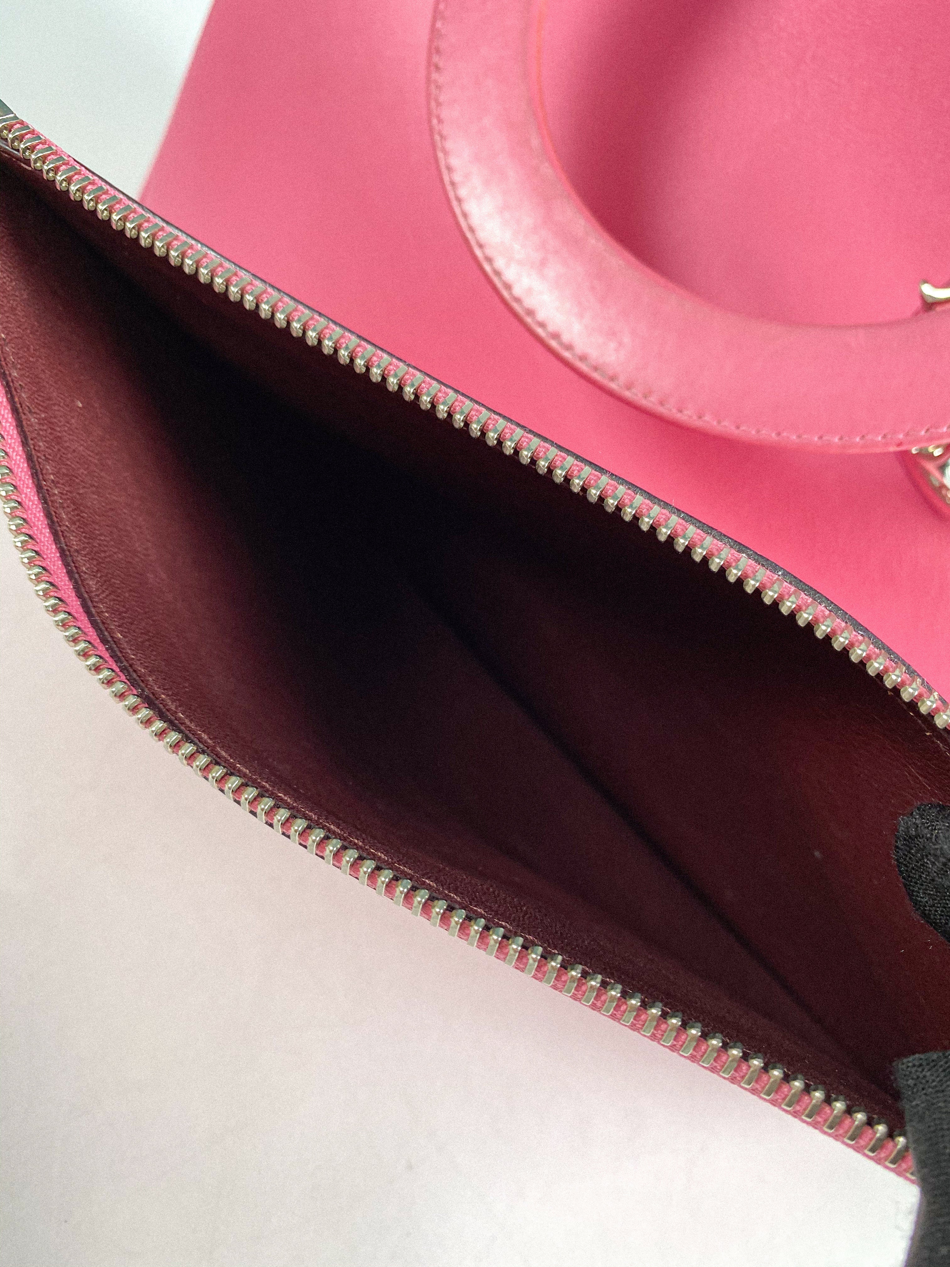 Christian Dior Diorissimo Pink Leather Bag