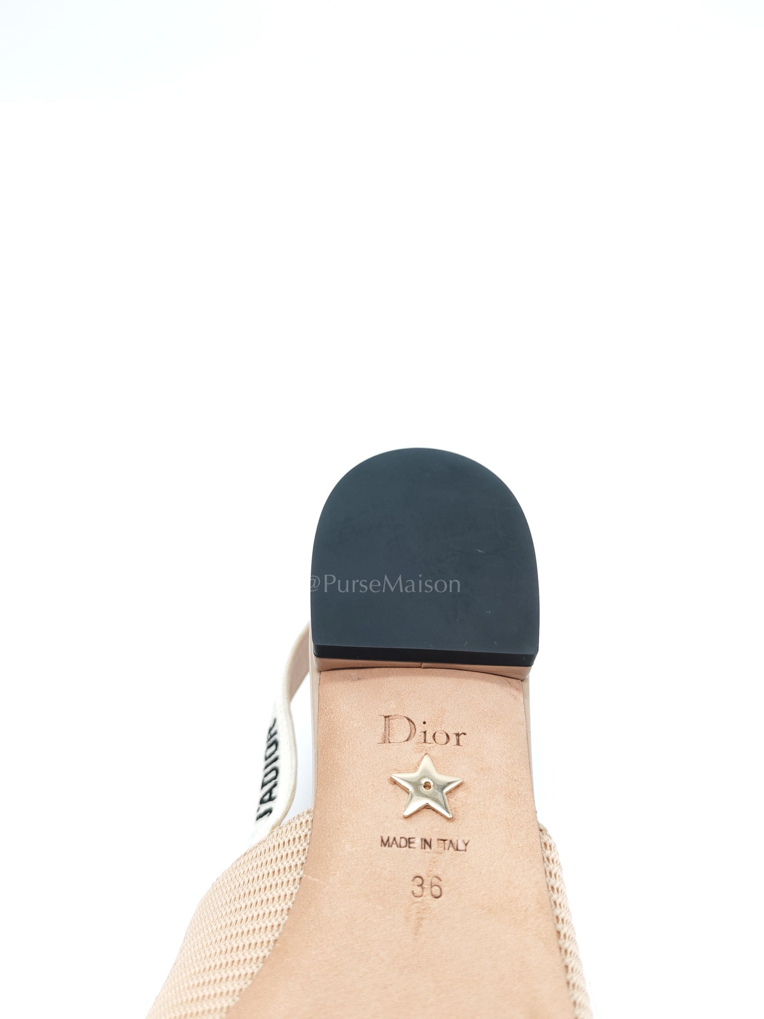 Christian Dior J'adior Sling Sandals in Powder Nude Size 36 EU(23cm) | Purse Maison Luxury Bags Shop