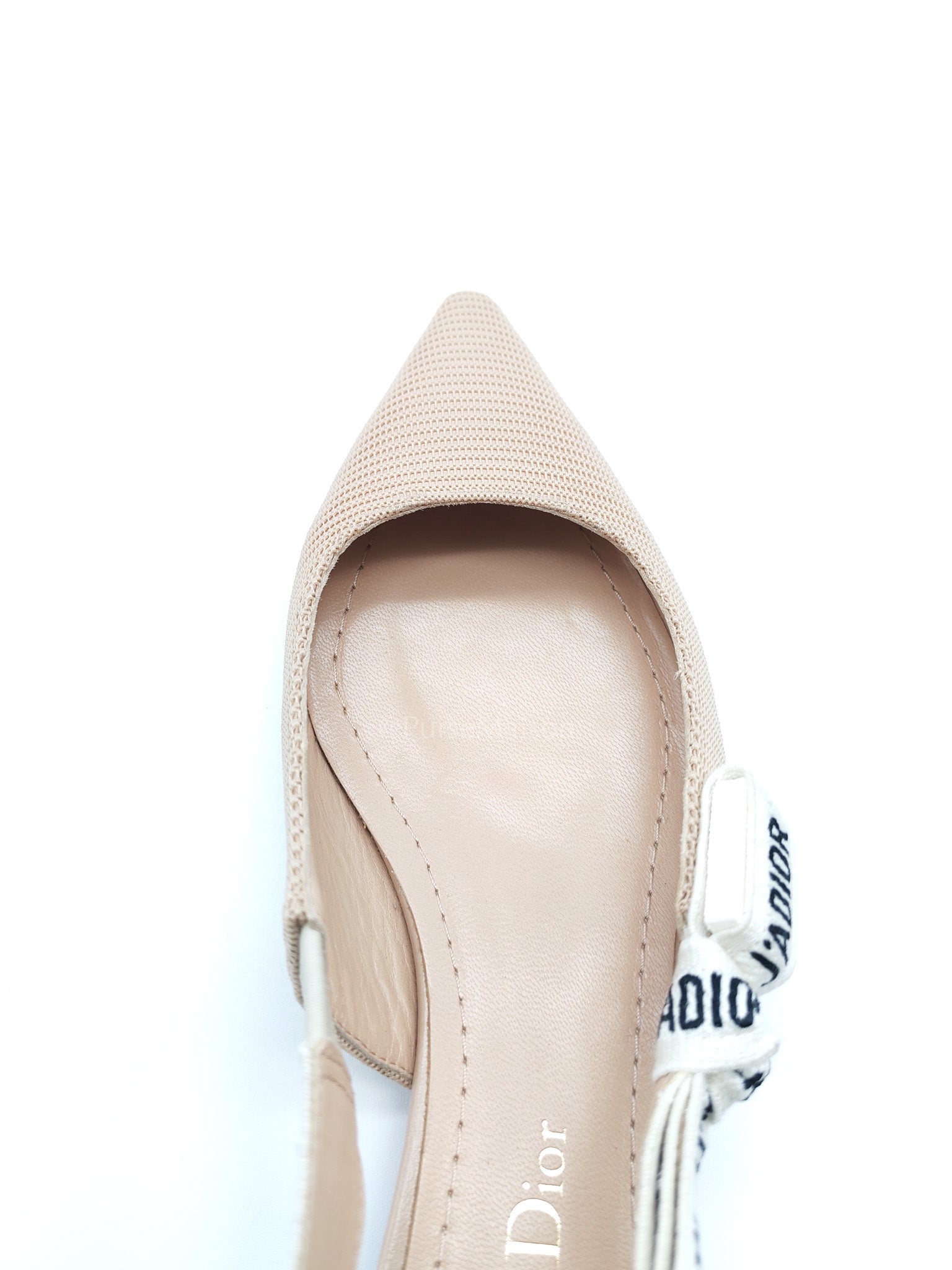Christian Dior J'adior Sling Sandals in Powder Nude Size 36 EU(23cm) | Purse Maison Luxury Bags Shop