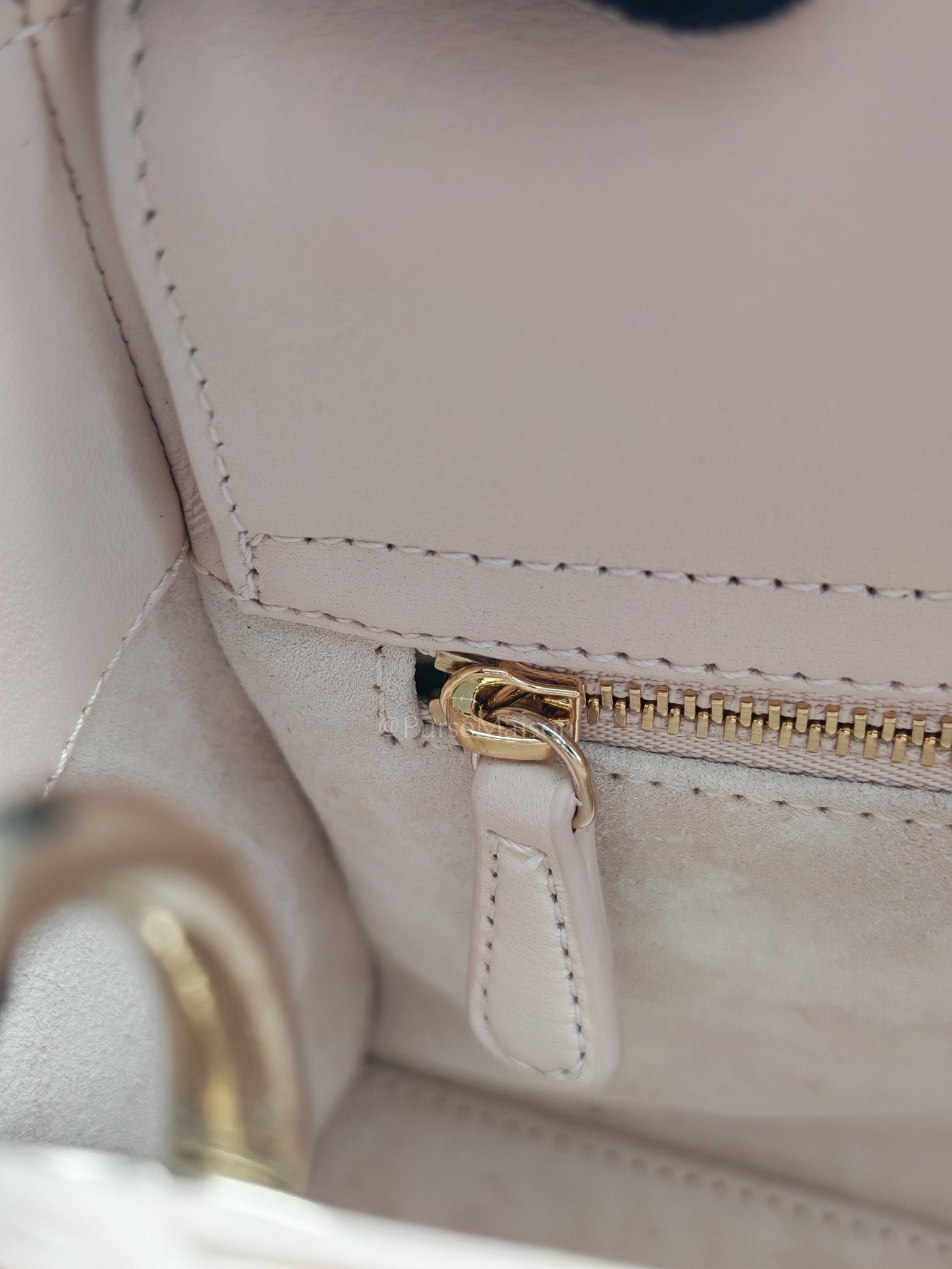 Christian Dior Lady My ABCDior Bag Small in Rose Poudre Lambskin Leather Light Gold Hardware | Purse Maison Luxury Bags Shop