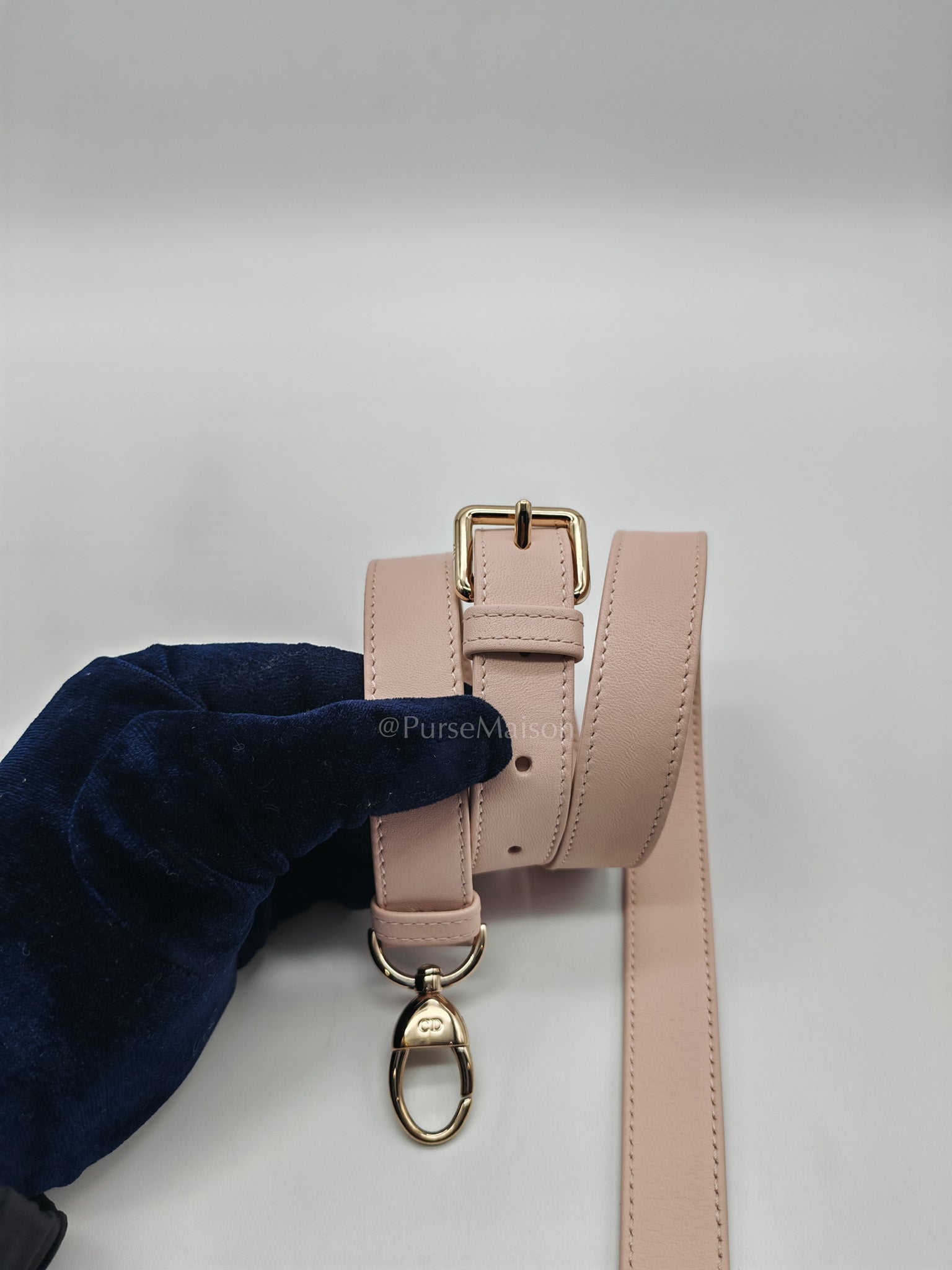 Christian Dior Lady My ABCDior Bag Small in Rose Poudre Lambskin Leather Light Gold Hardware | Purse Maison Luxury Bags Shop