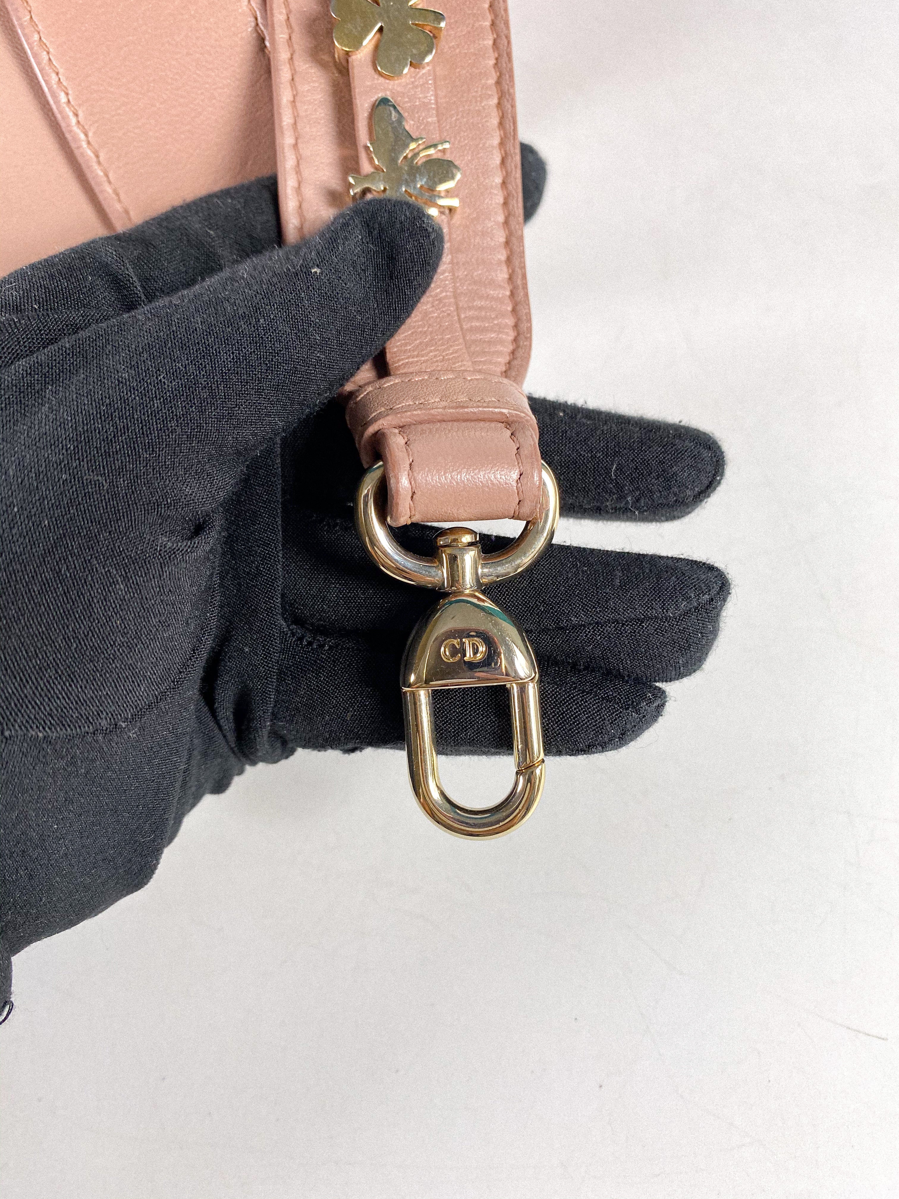 Christian Dior My ABCDior Lady Dior Blush Cannage Lambskin