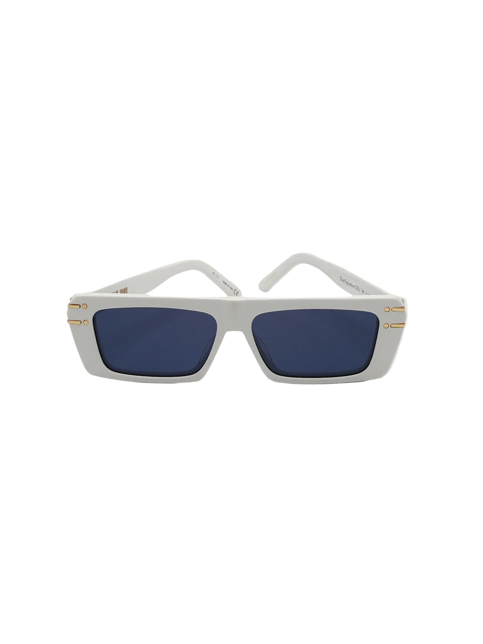 Christian Dior S2U Signature Sunglasses in White | Purse Maison Luxury Bags Shop